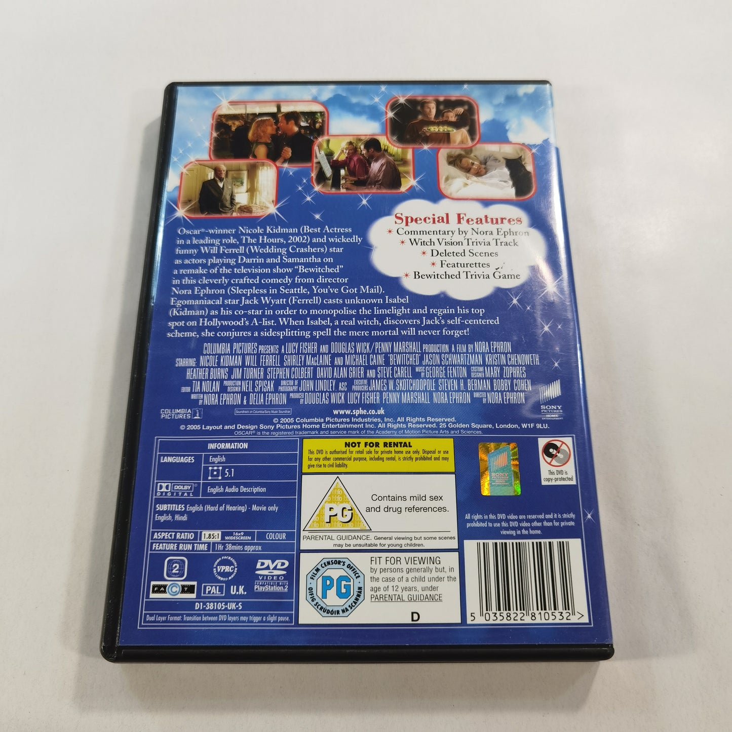Bewitched (2005) - DVD UK 2005