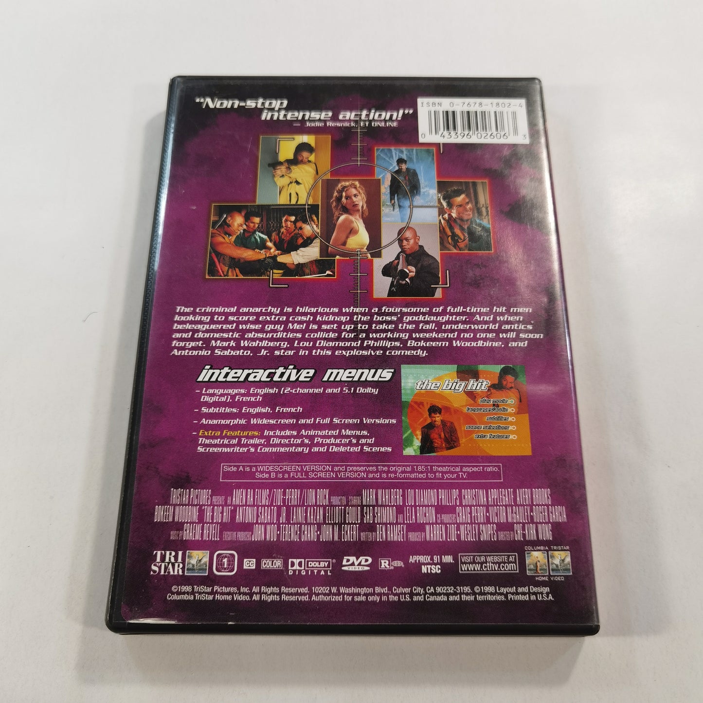 The Big Hit (1998) - DVD US 1998