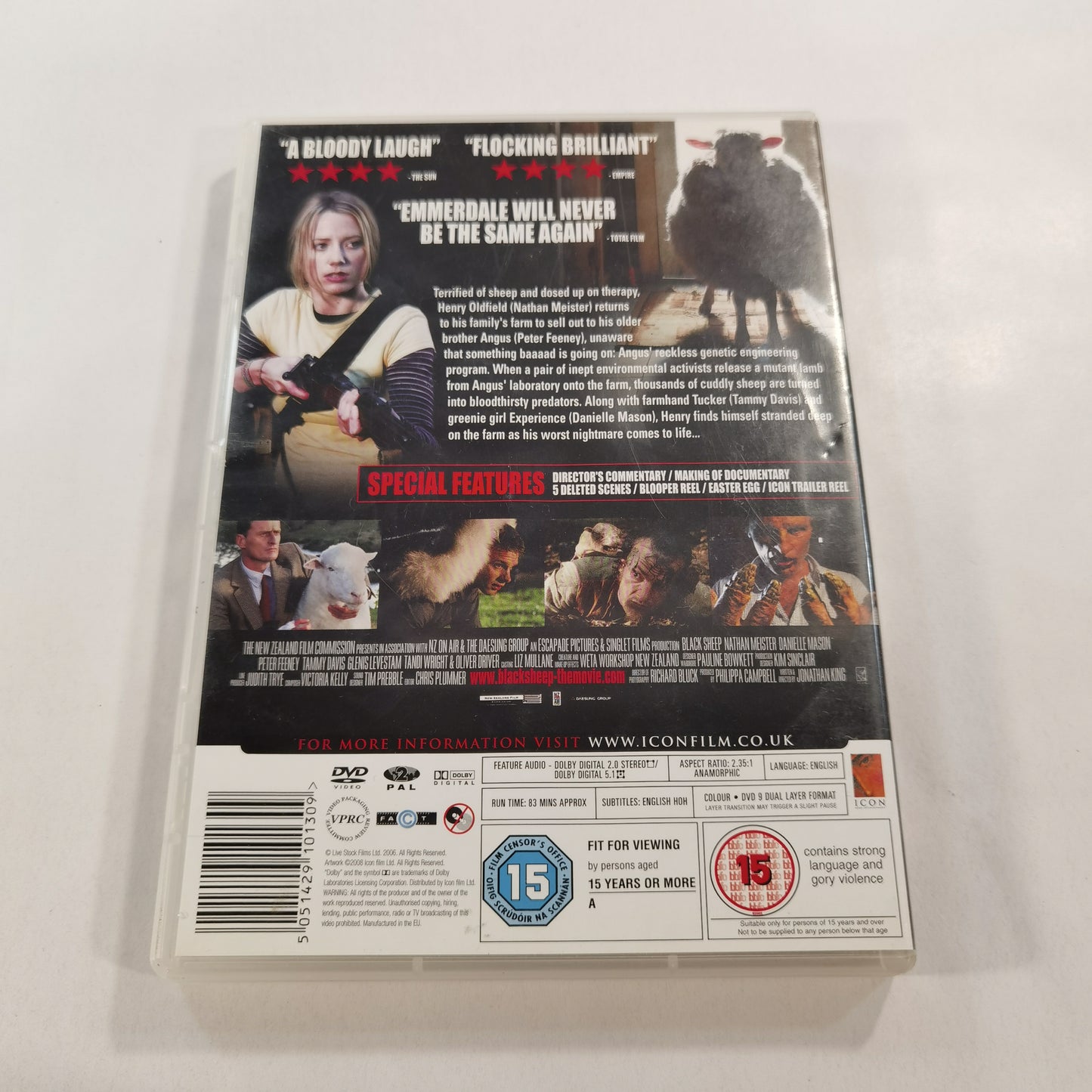 Black Sheep (2006) - DVD UK 2008