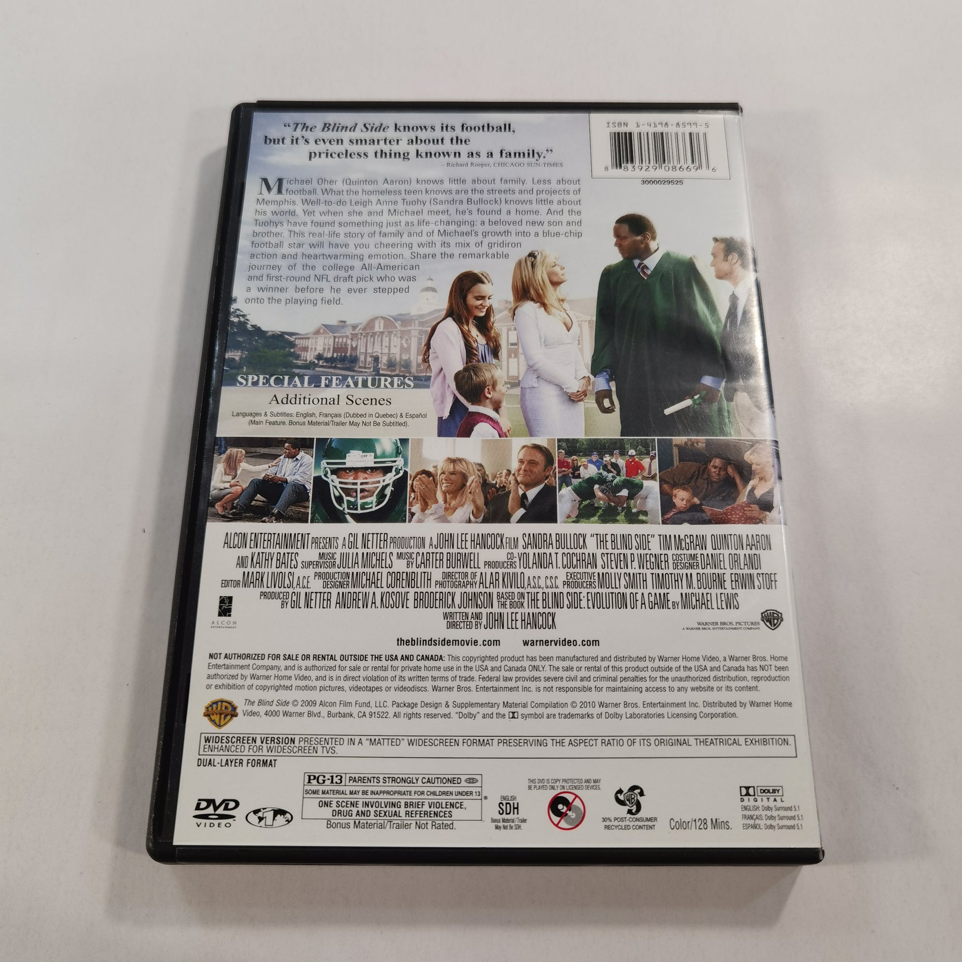 The Blind Side (2009) - DVD US 2010 – KobaniStore