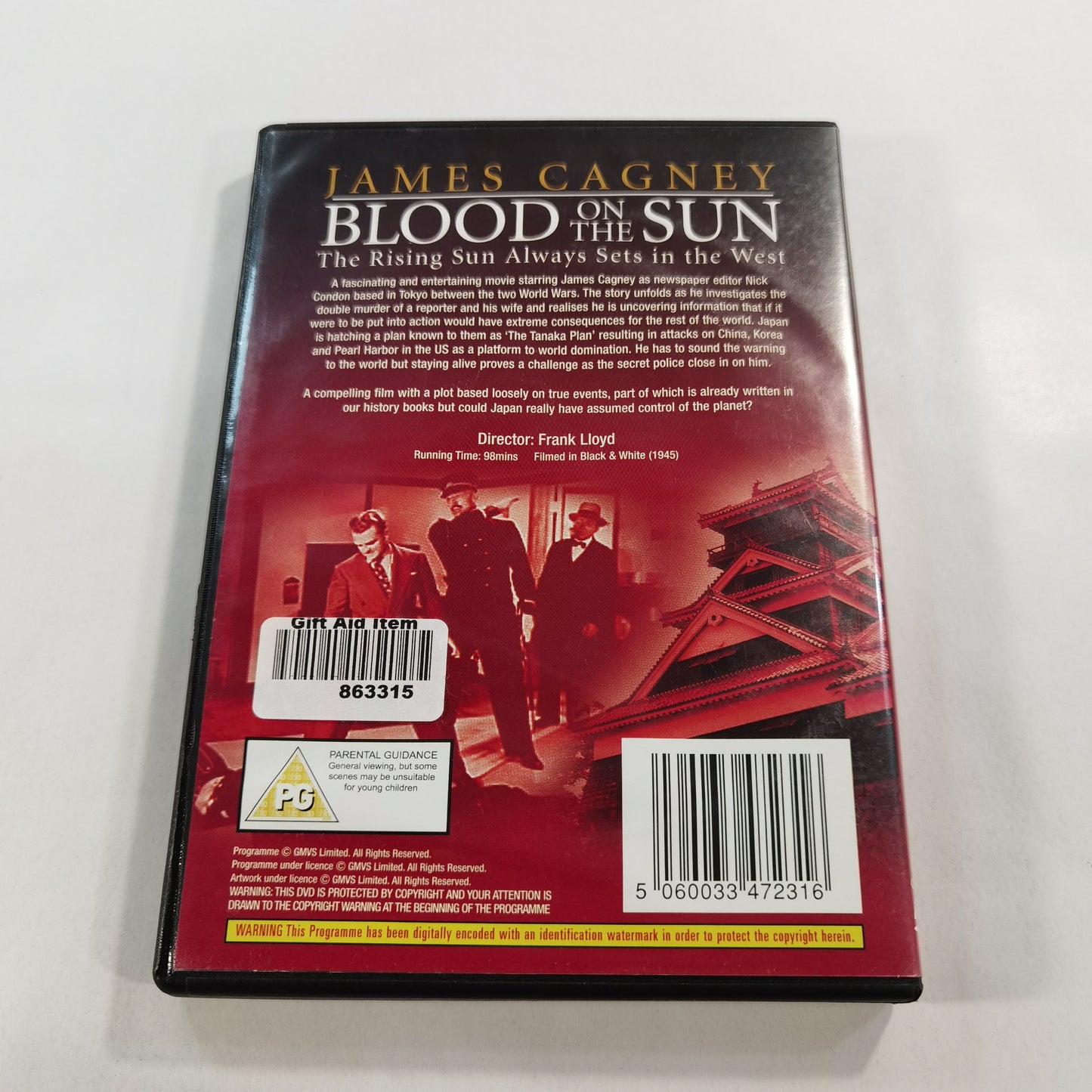 Blood on the Sun (1945) - DVD UK