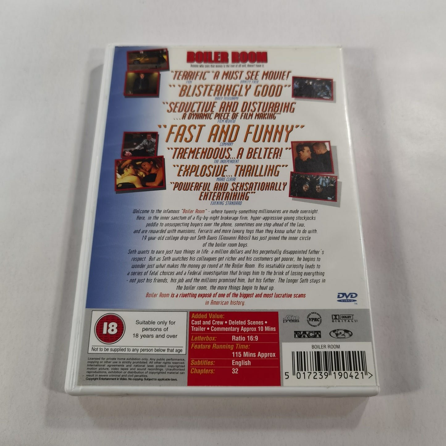Boiler Room (2000) - DVD UK