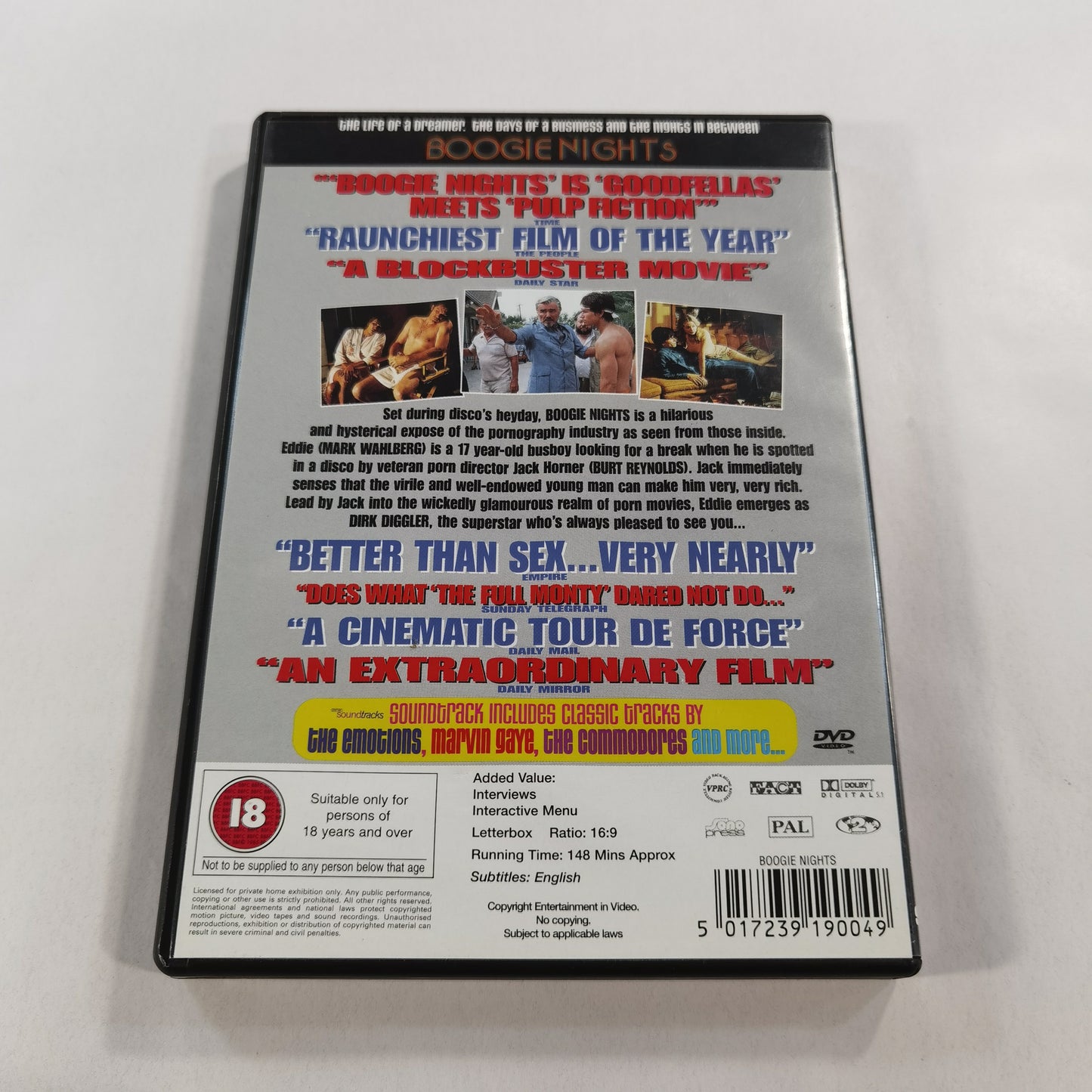 Boogie Nights (1997) - DVD UK