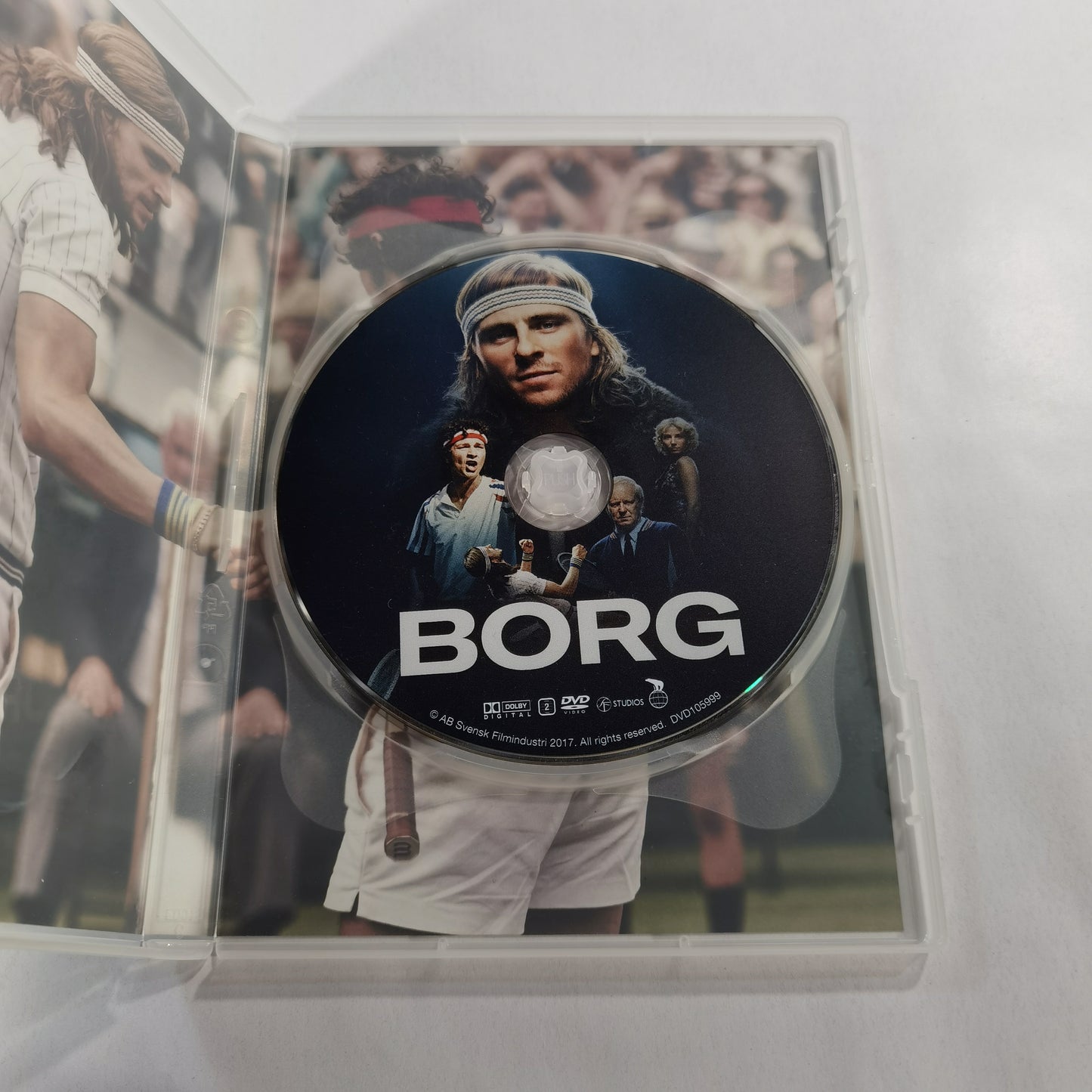 Borg vs. McEnroe (2017) - DVD SE NO DK FI