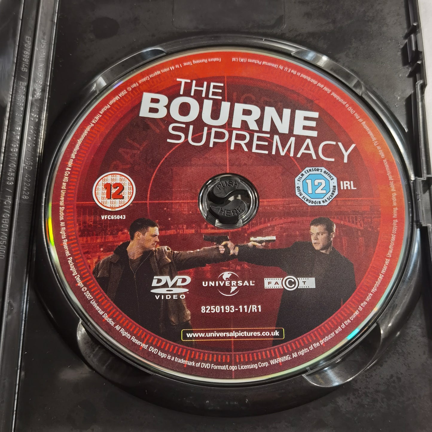 The Bourne Supremacy (2004) - DVD UK 2007