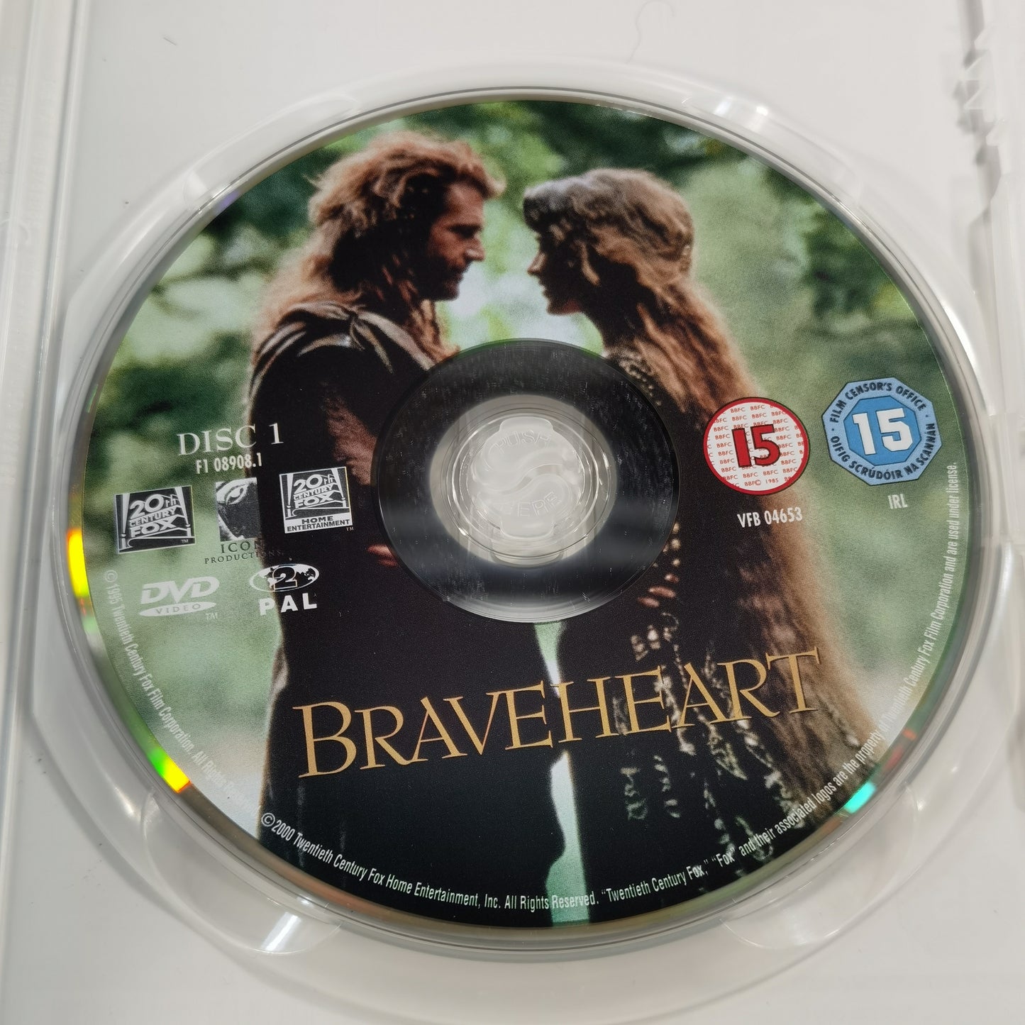 Braveheart (1995) - DVD UK 2004