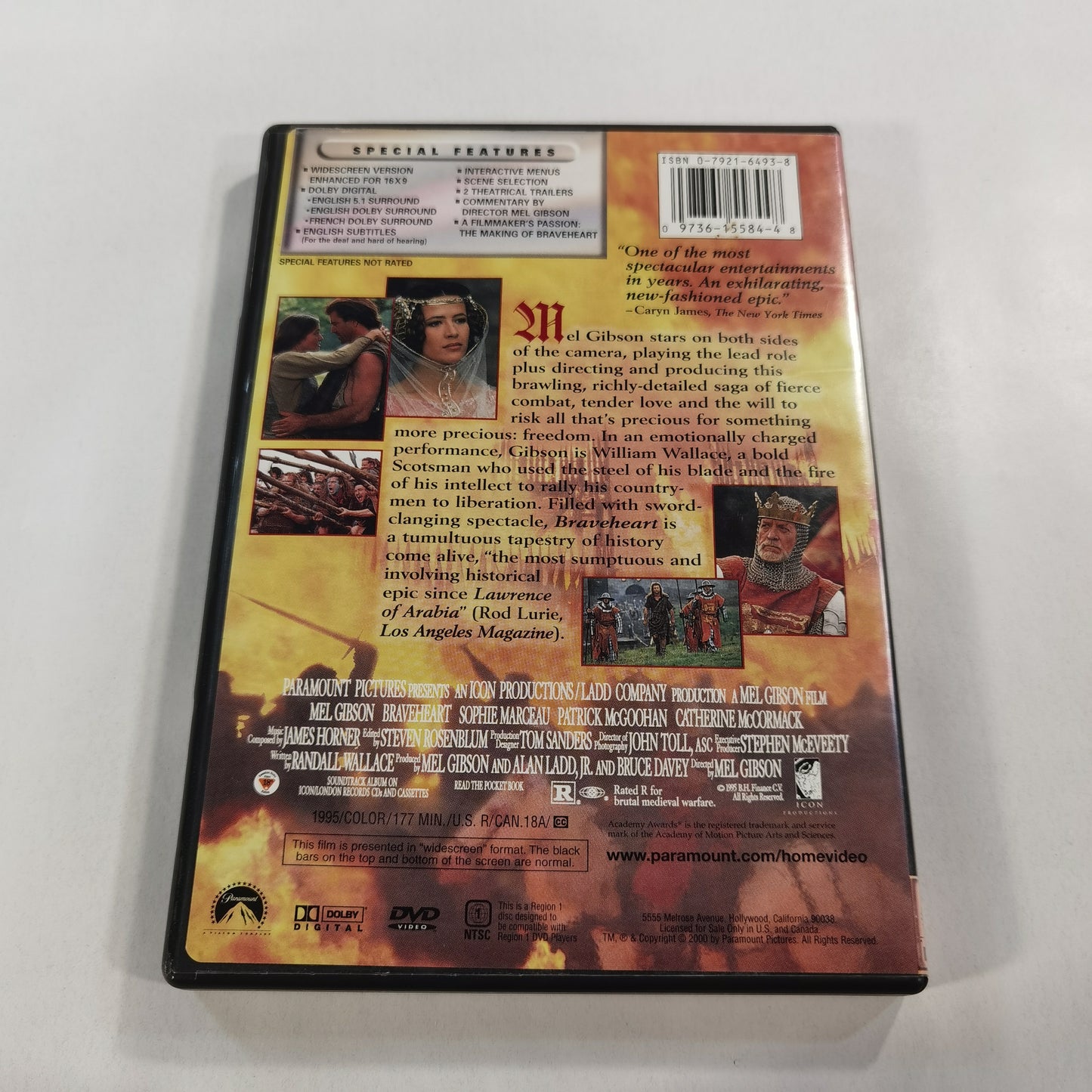 Braveheart (1995) - DVD US 2000