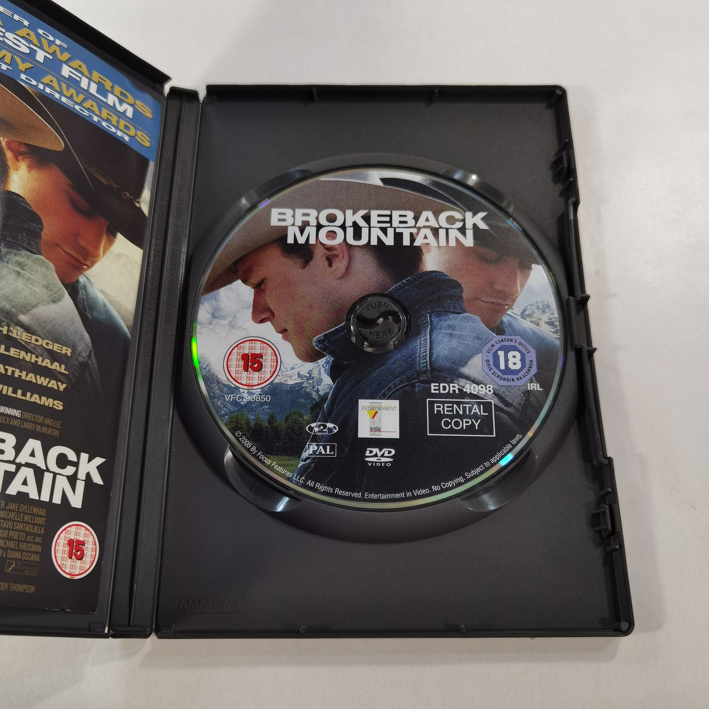 Brokeback Mountain (2005) - DVD UK RC