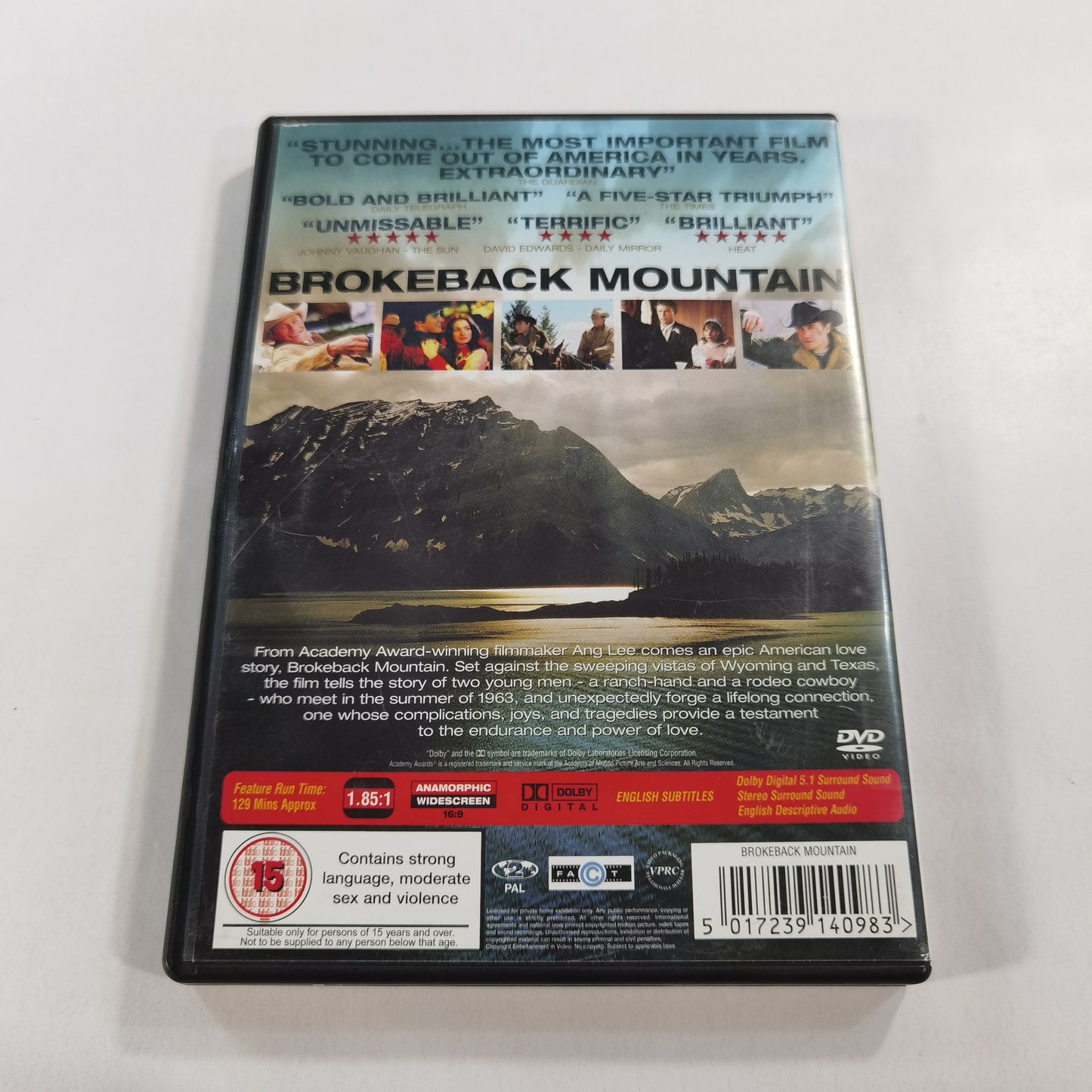 Brokeback Mountain (2005) - DVD UK RC