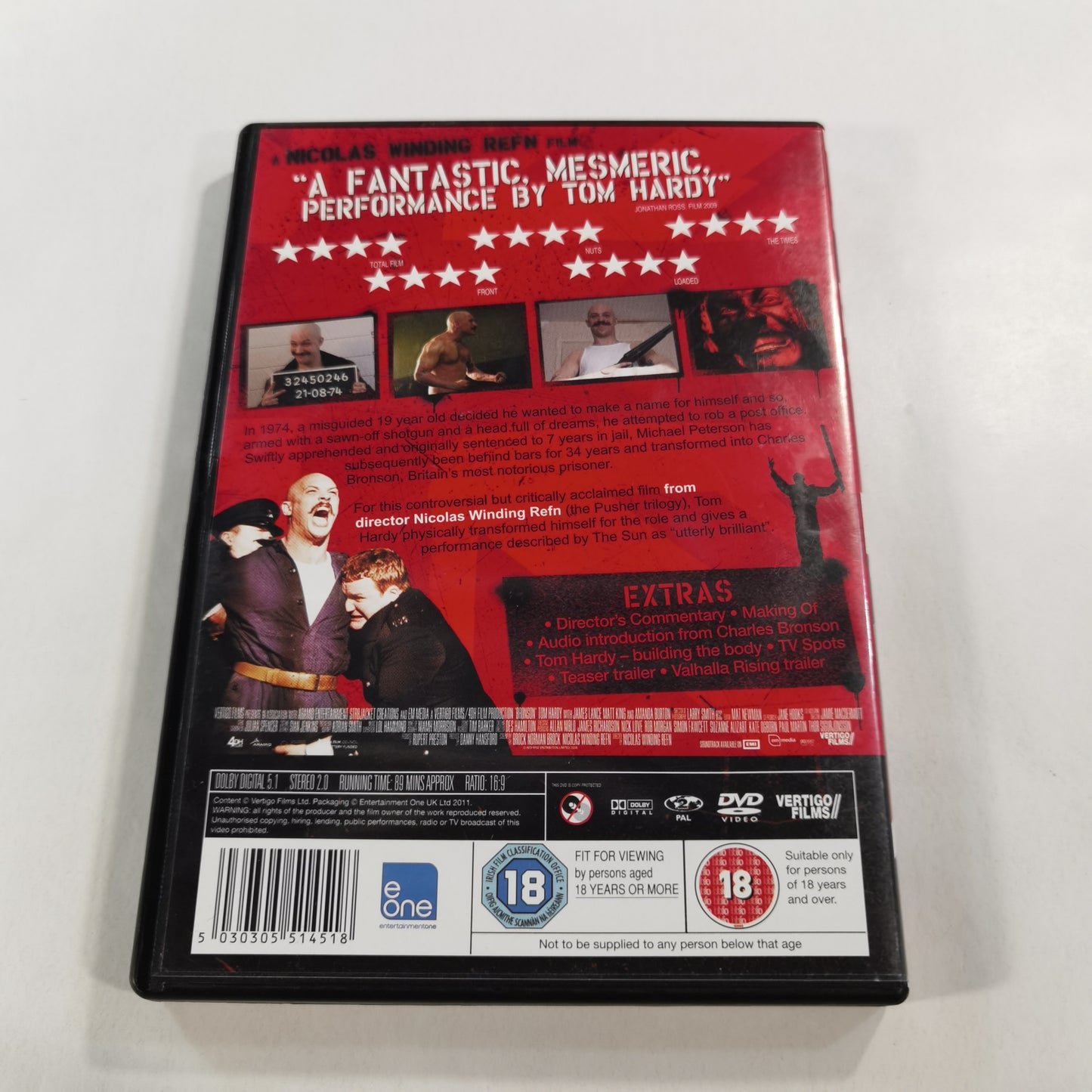 Bronson (2008) - DVD UK 2011