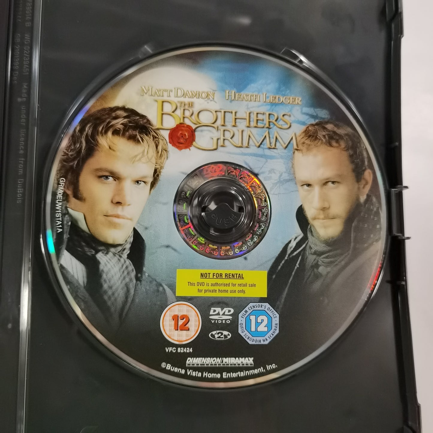 The Brothers Grimm (2005) - DVD UK