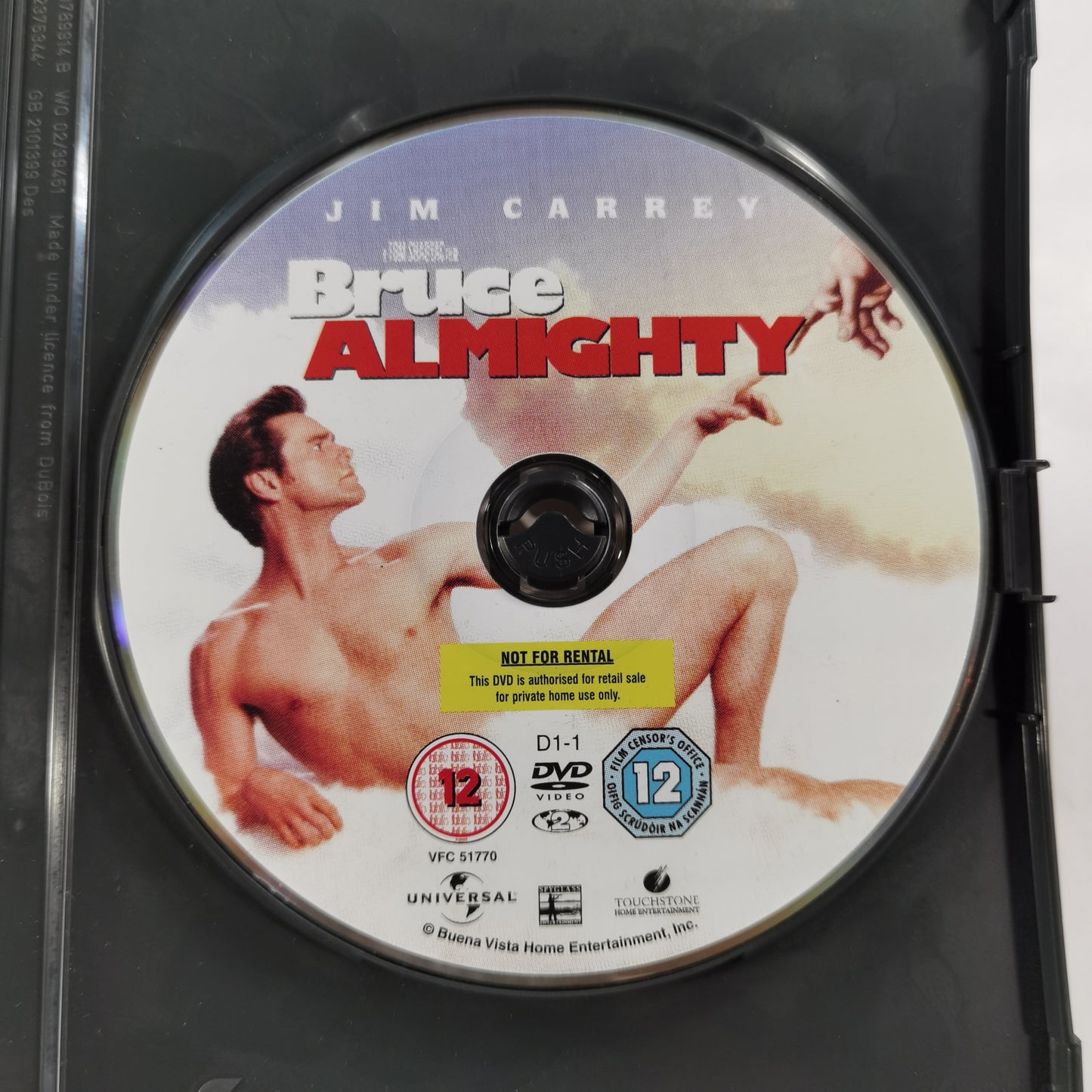 Bruce Almighty (2003) - DVD UK Z1A