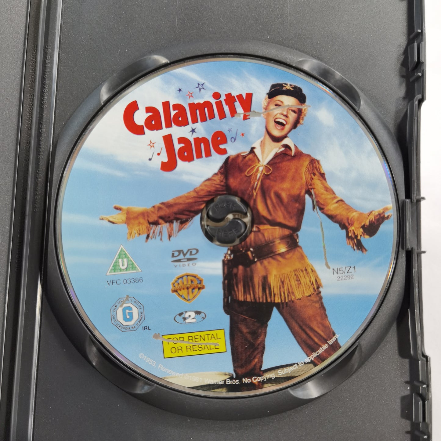 Calamity Jane (1953) - DVD UK 2003