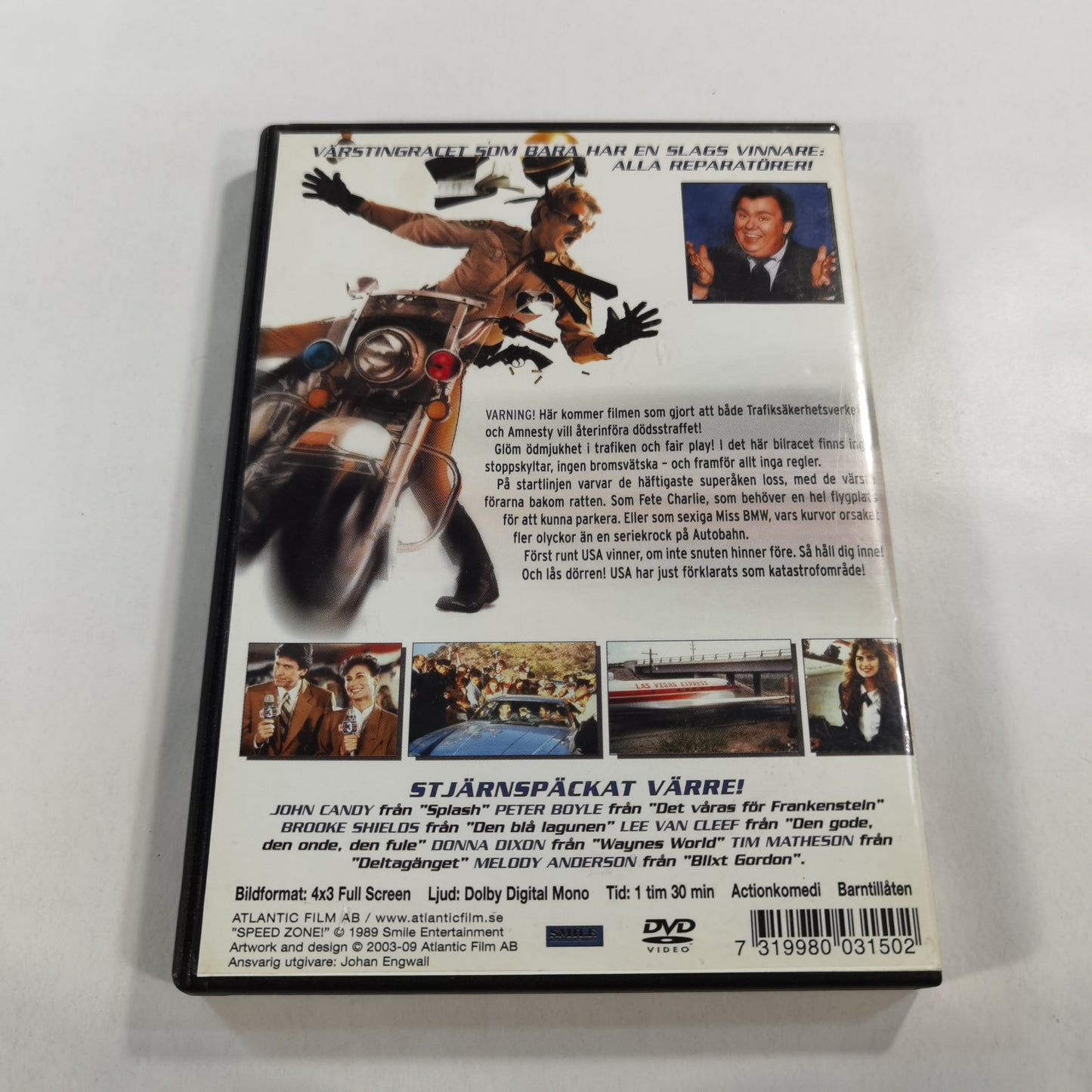 The Cannonball Run 3 ( Speed Zone ) (1989) - DVD SE 2003