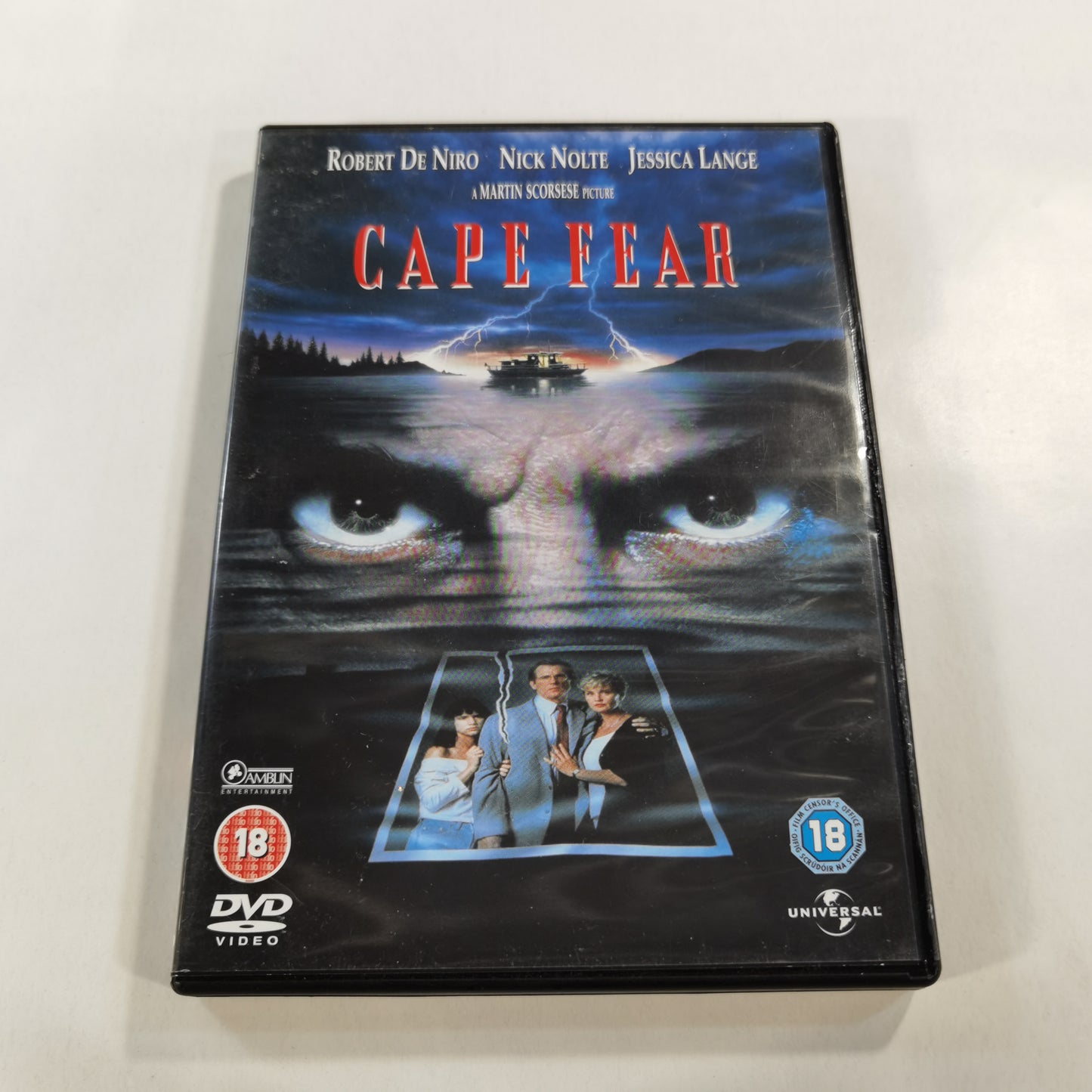 Cape Fear (1991) - DVD UK 2003 Rated