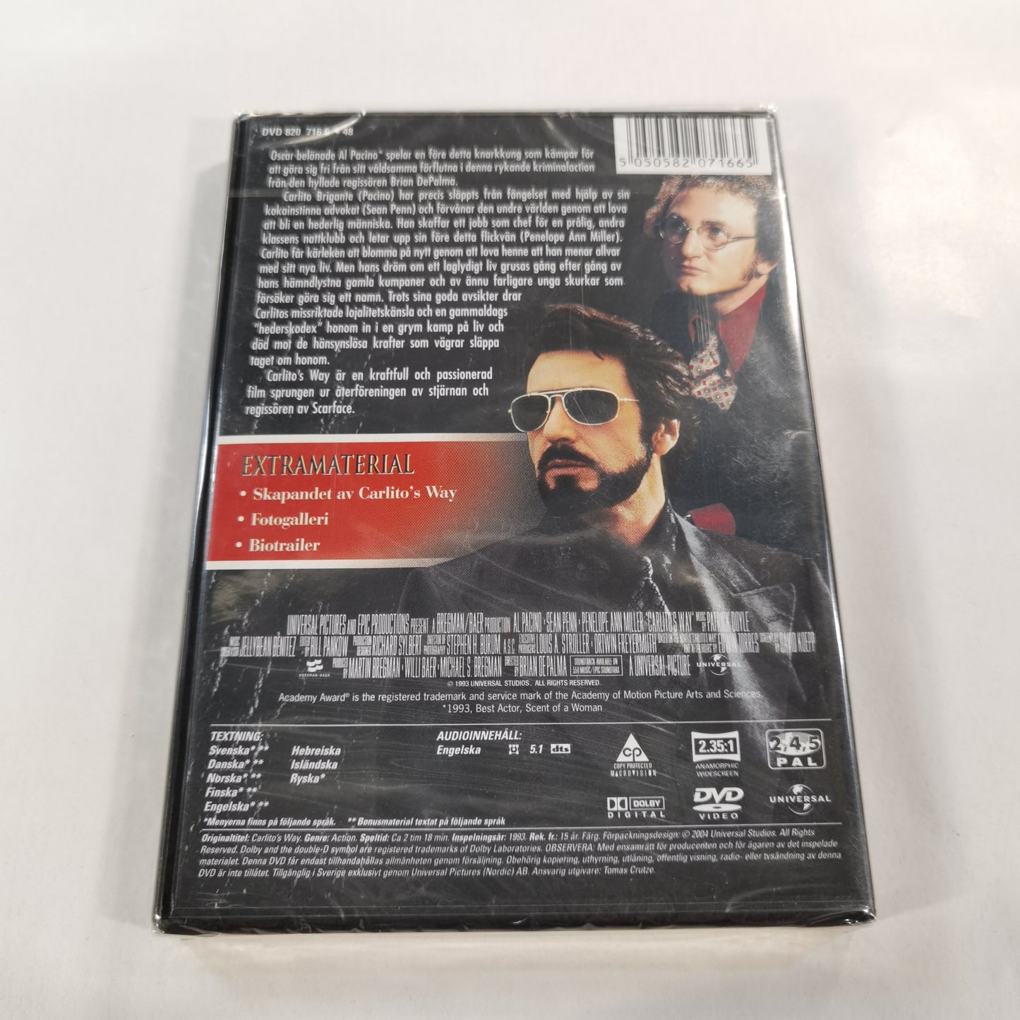 Carlito's Way (1993) - DVD SE 2004 NEW!