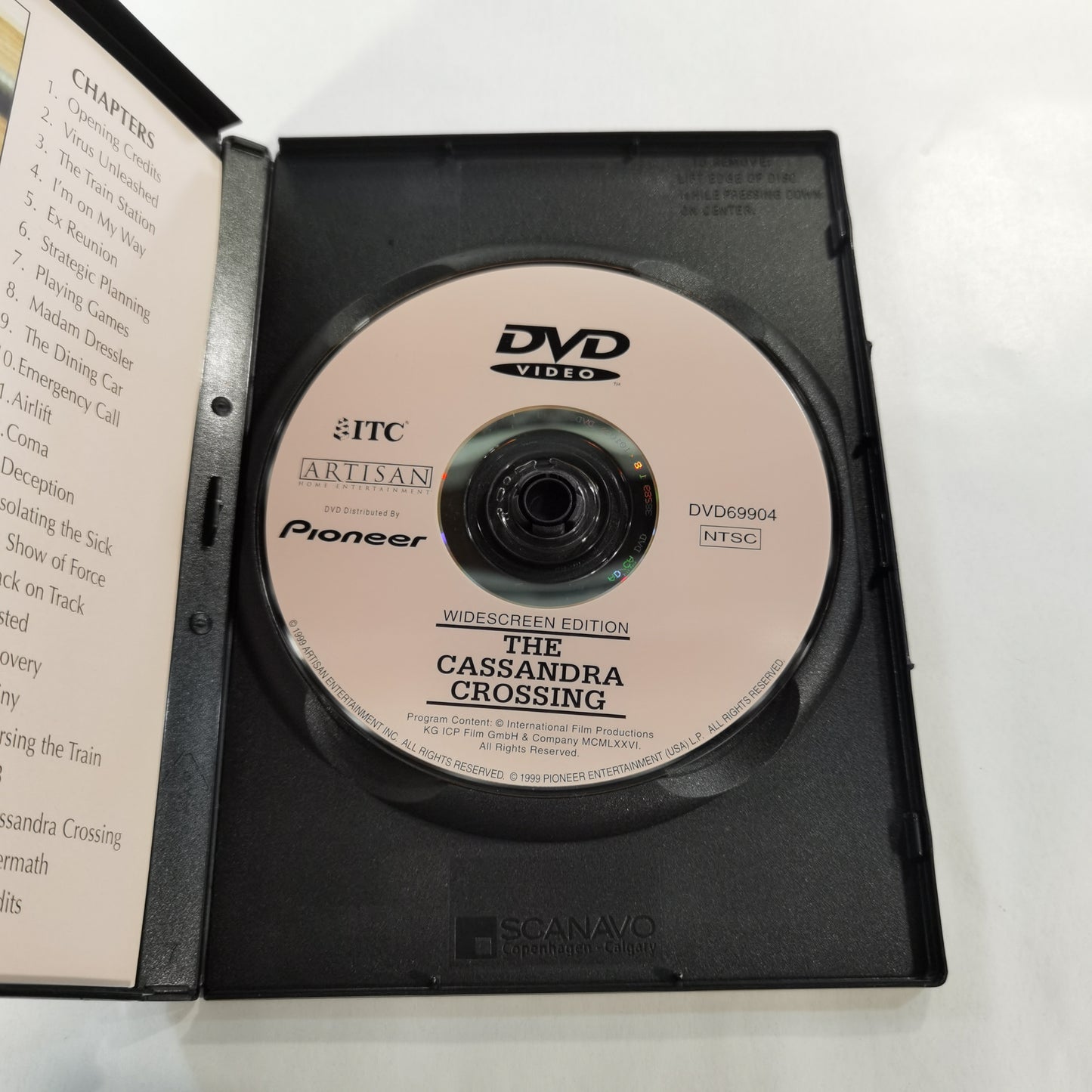 The Cassandra Crossing (1976) - DVD US 1999 Widescreen Edition