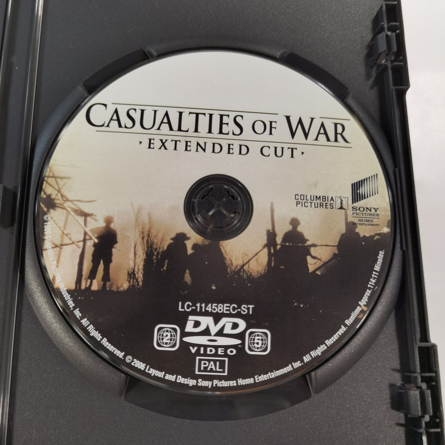 Casualties of War ( De Kaldte OS Helte ) (1989) - DVD DK 2006 Extended Cut