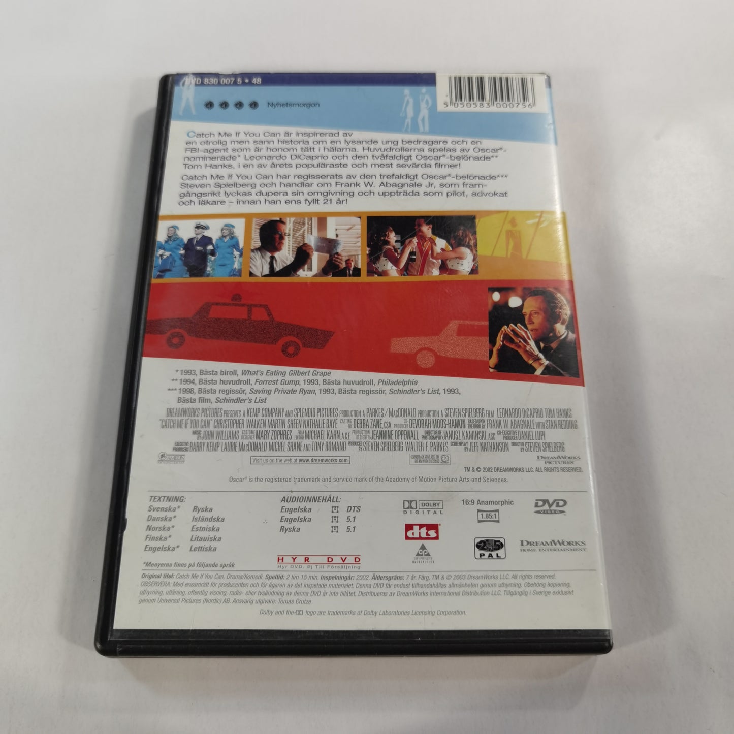 Catch Me If You Can (2002) - DVD SE 2003 RC