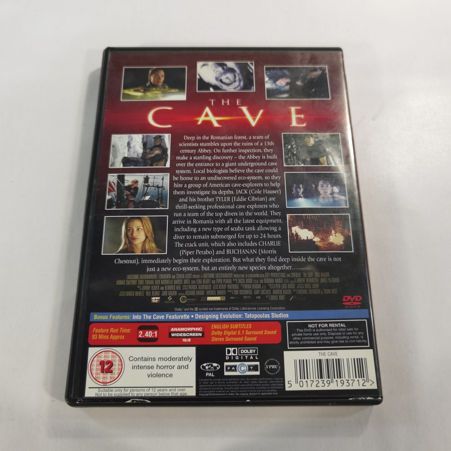 The Cave (2005) - DVD UK