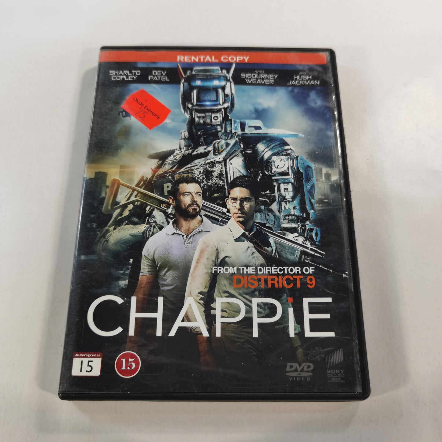 Chappie (2015) - DVD SE NO DK FI 2015 RC