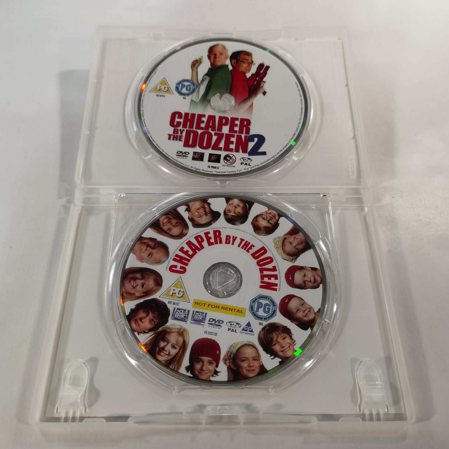 Cheaper By The Dozen 2 Pack - DVD UK 2006 2 Films 2 Discs ( 2x Films )