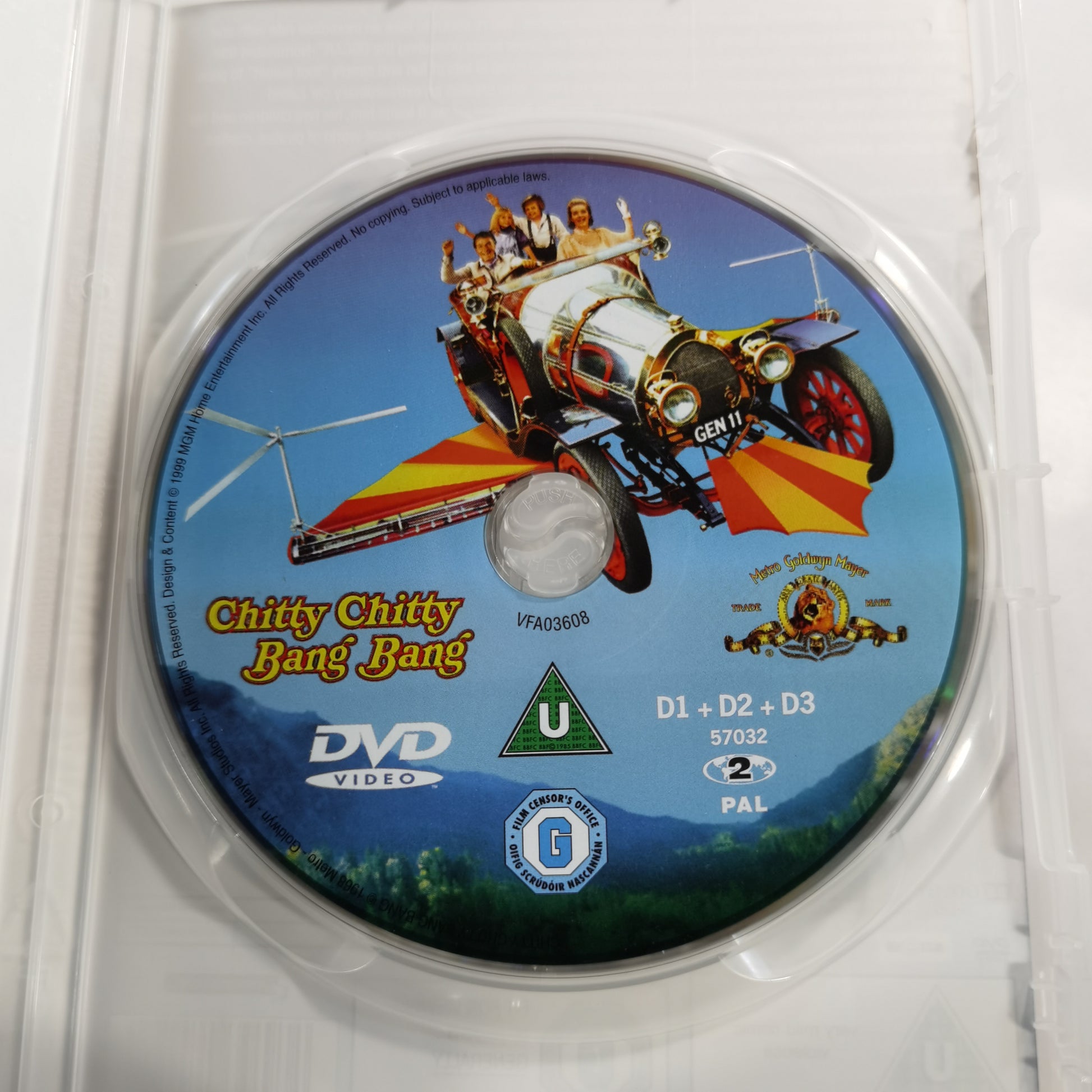 Chitty Chitty Bang Bang 1968 DVD UK 2014 KobaniStore