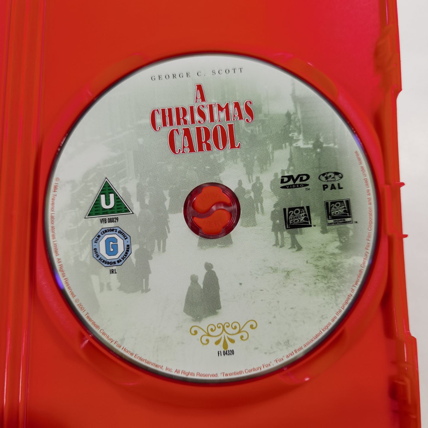 A Christmas Carol (1984) - DVD UK ( Cover F1-SGB.2 )
