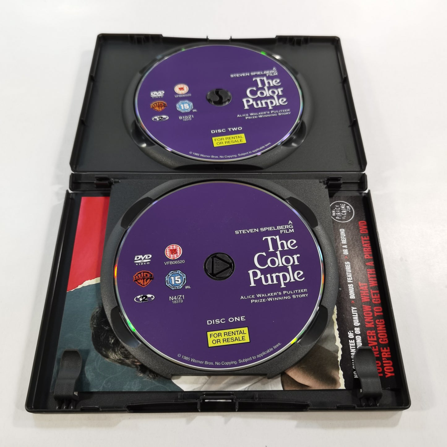 The Color Purple (1985) - DVD UK 2003 2-Disc Special Edition