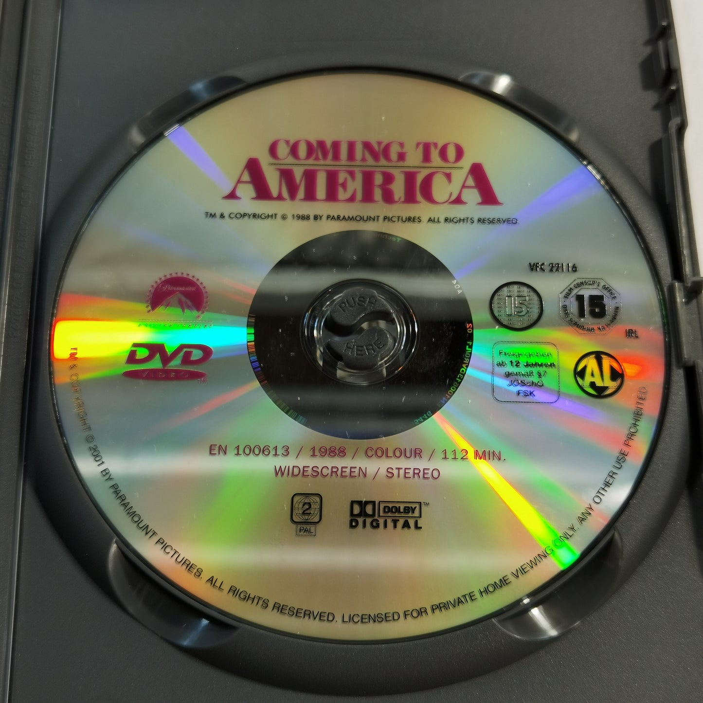 Coming to America (1988) - DVD UK 2005