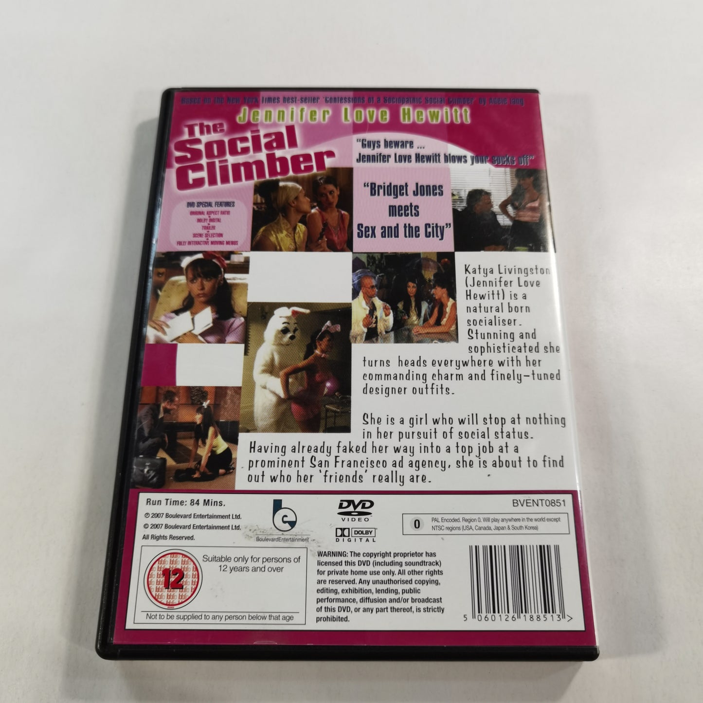 Confessions of a Sociopathic Social Climber (2005) - DVD UK 2007