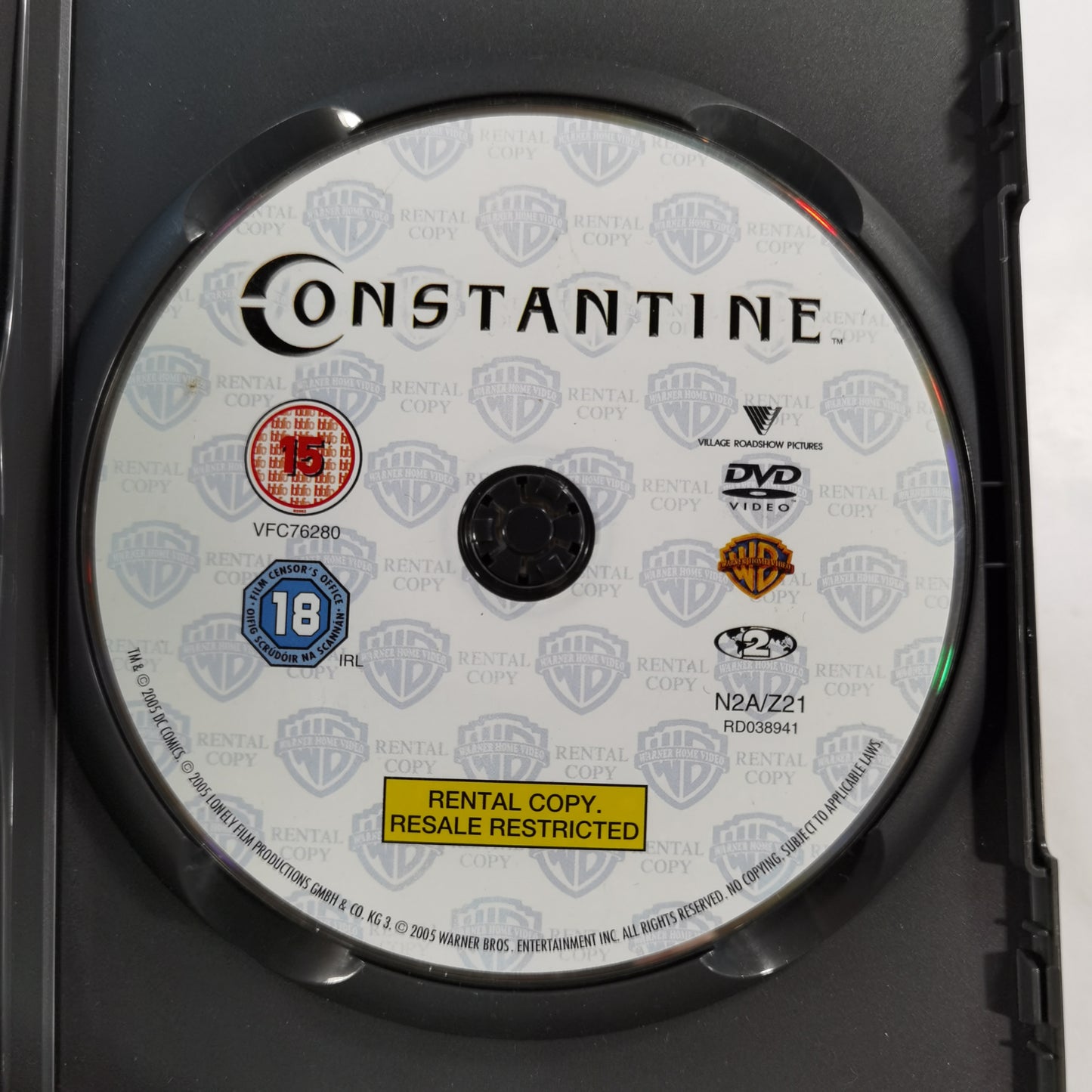 Constantine (2005) - DVD UK 2005 RC