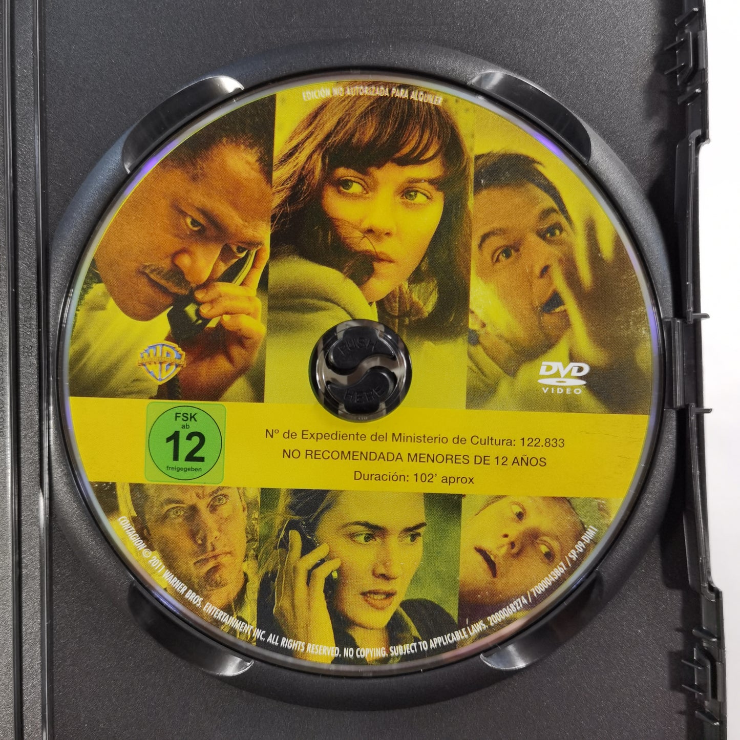 Contagion (2011) - DVD SE NO DK FI 2012