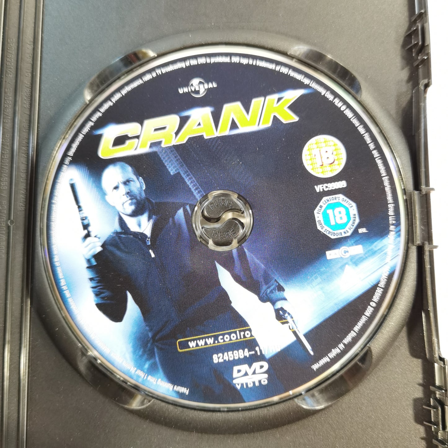 Crank (2006) - DVD UK 2006