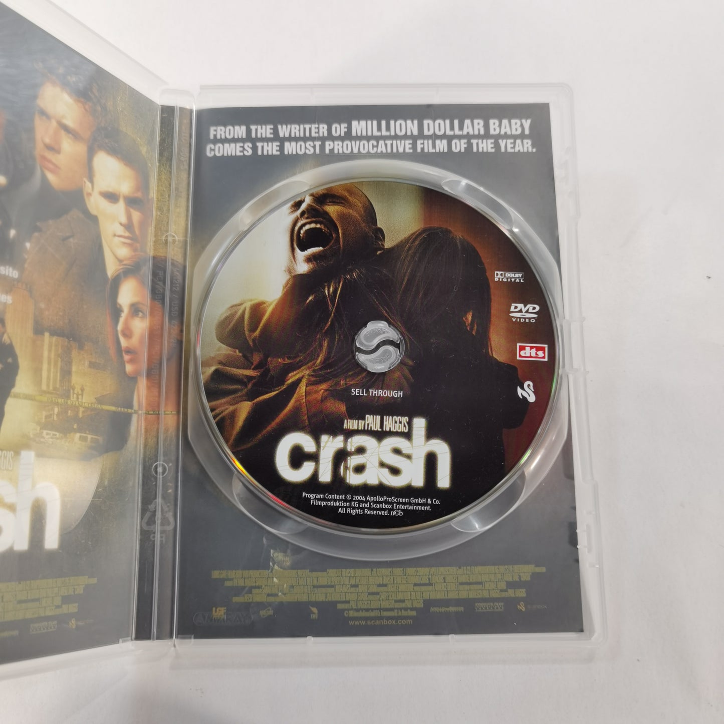 Crash (2004) - DVD SE ( Cover Ads )
