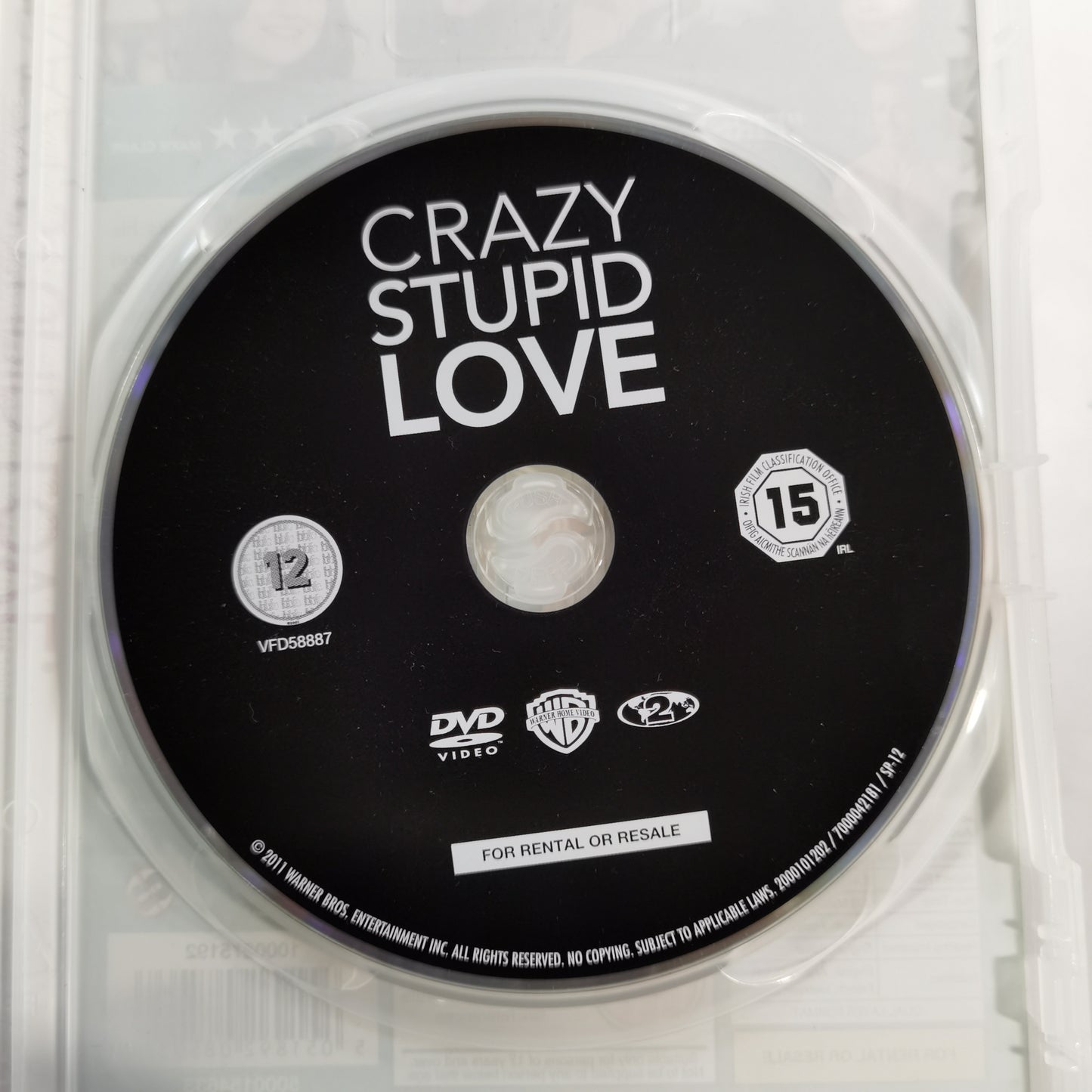 Crazy, Stupid, Love. (2011) - DVD UK 2012 RC RS ( Cover 5000154633 )