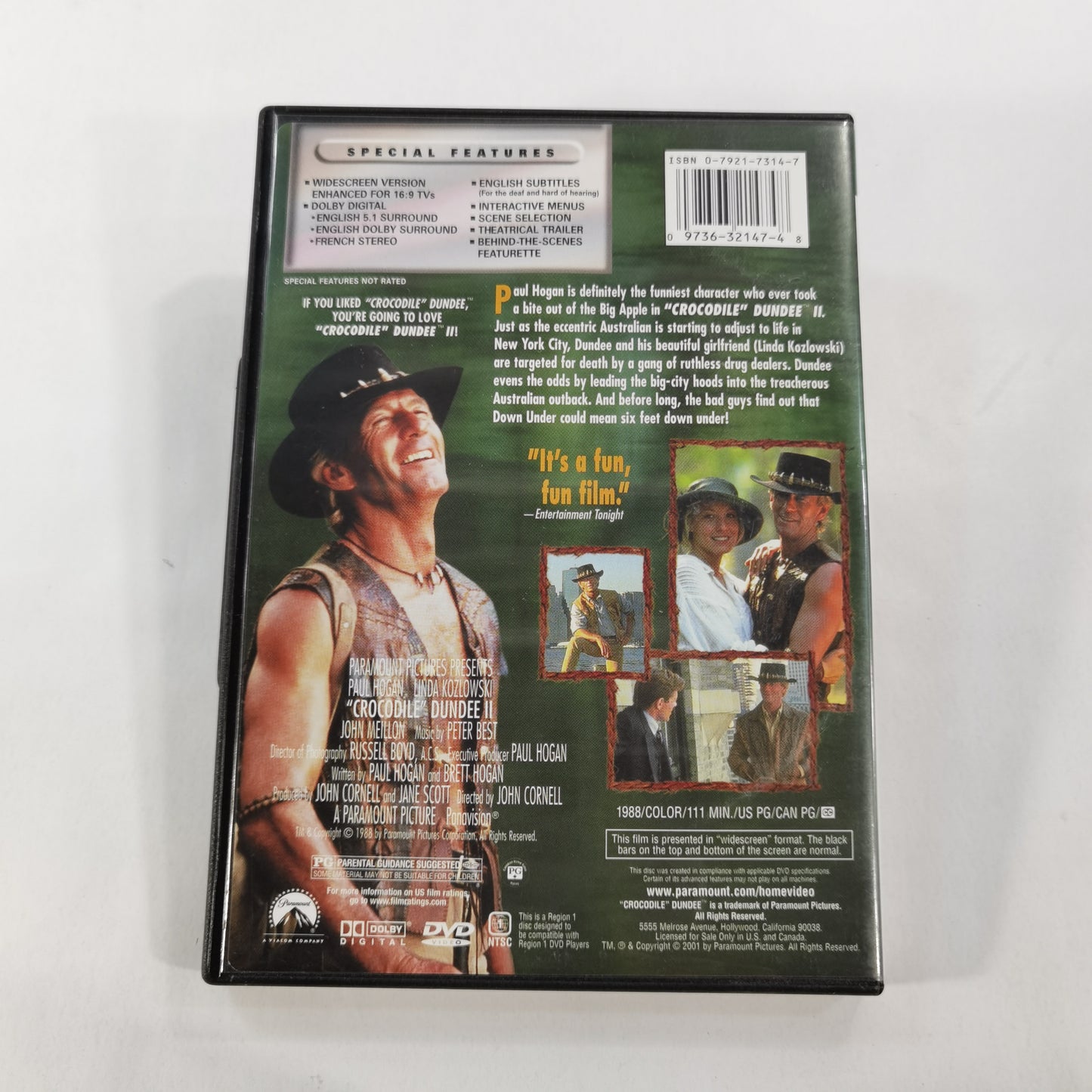 Crocodile Dundee II (1988) - DVD US 2001