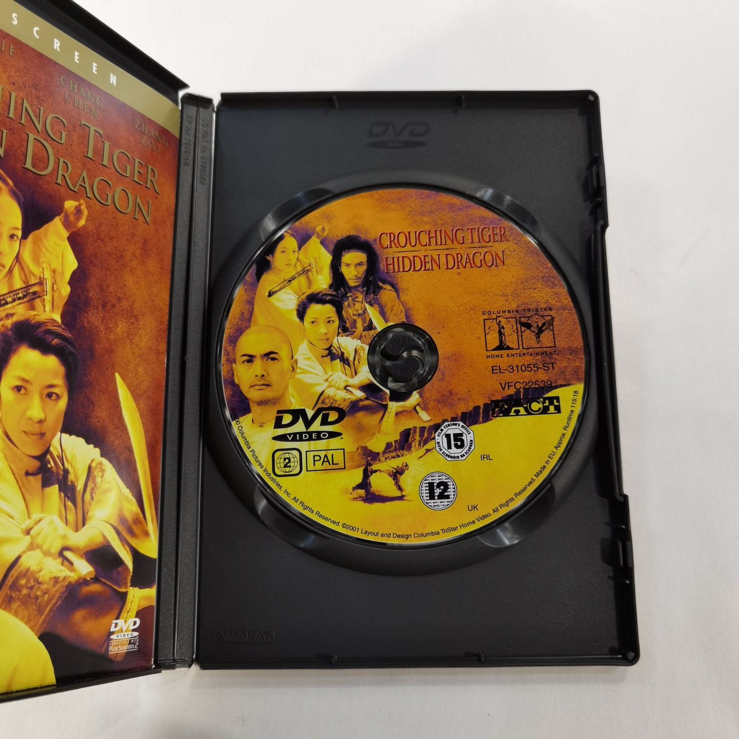 Crouching Tiger, Hidden Dragon (2000) - DVD UK 2001