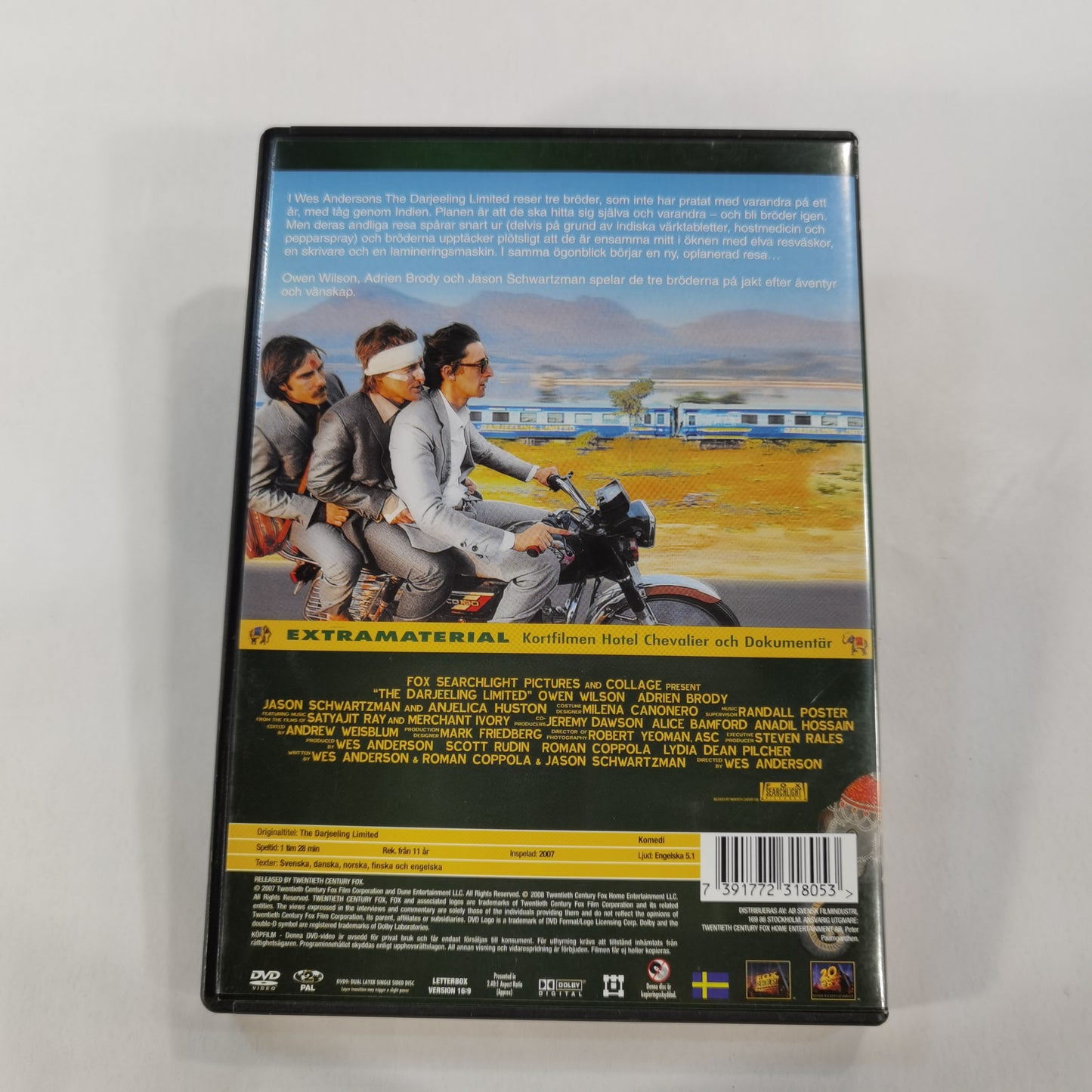 The Darjeeling Limited (2007) - DVD SE 2008