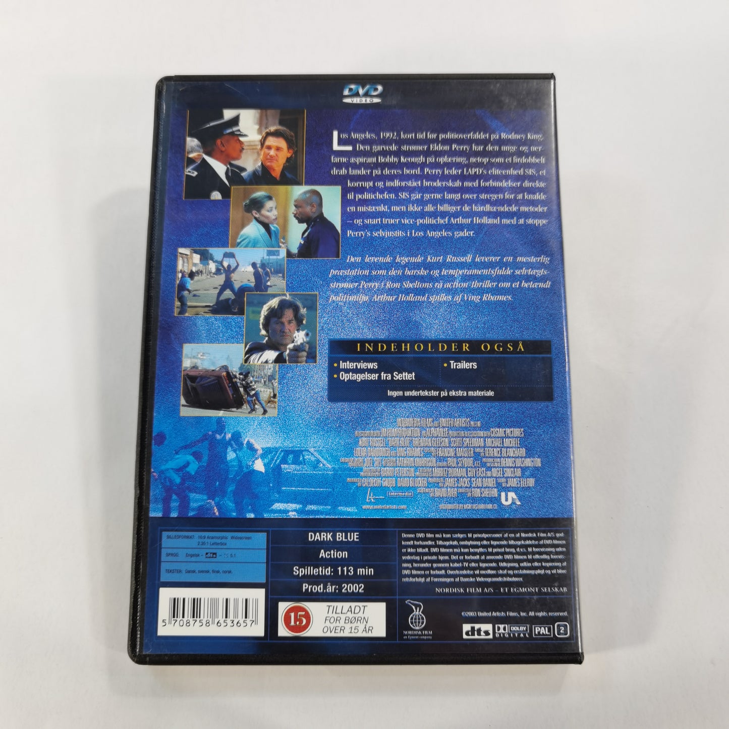 Dark Blue (2002) - DVD DK 2003
