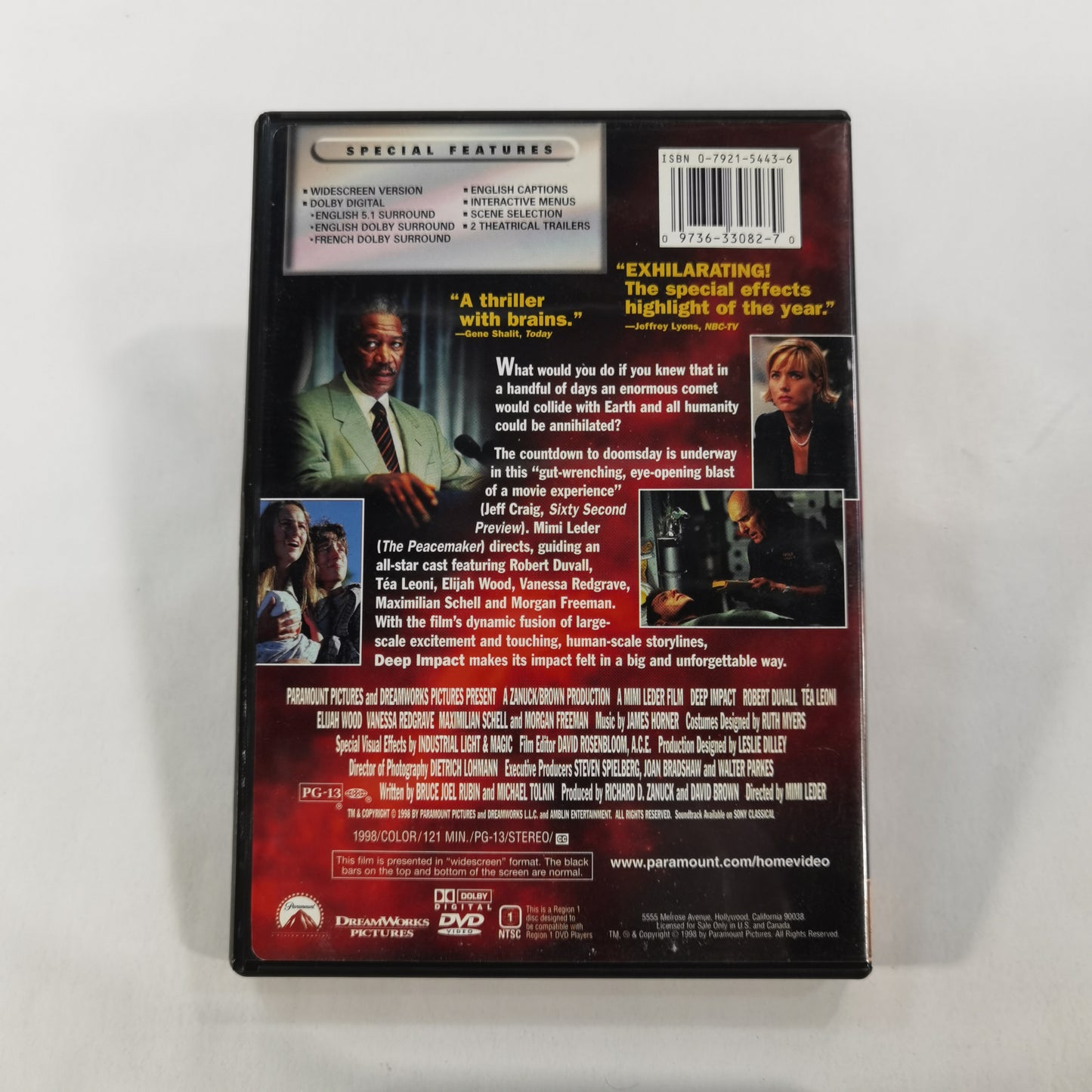 Deep Impact (1998) - DVD US 1998