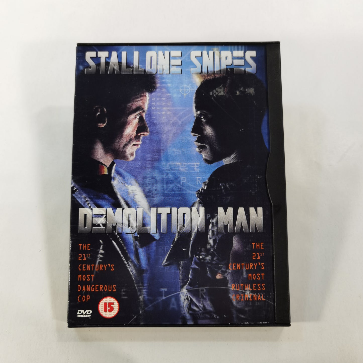 Demolition Man (1993) - DVD UK 1999 Snap Case