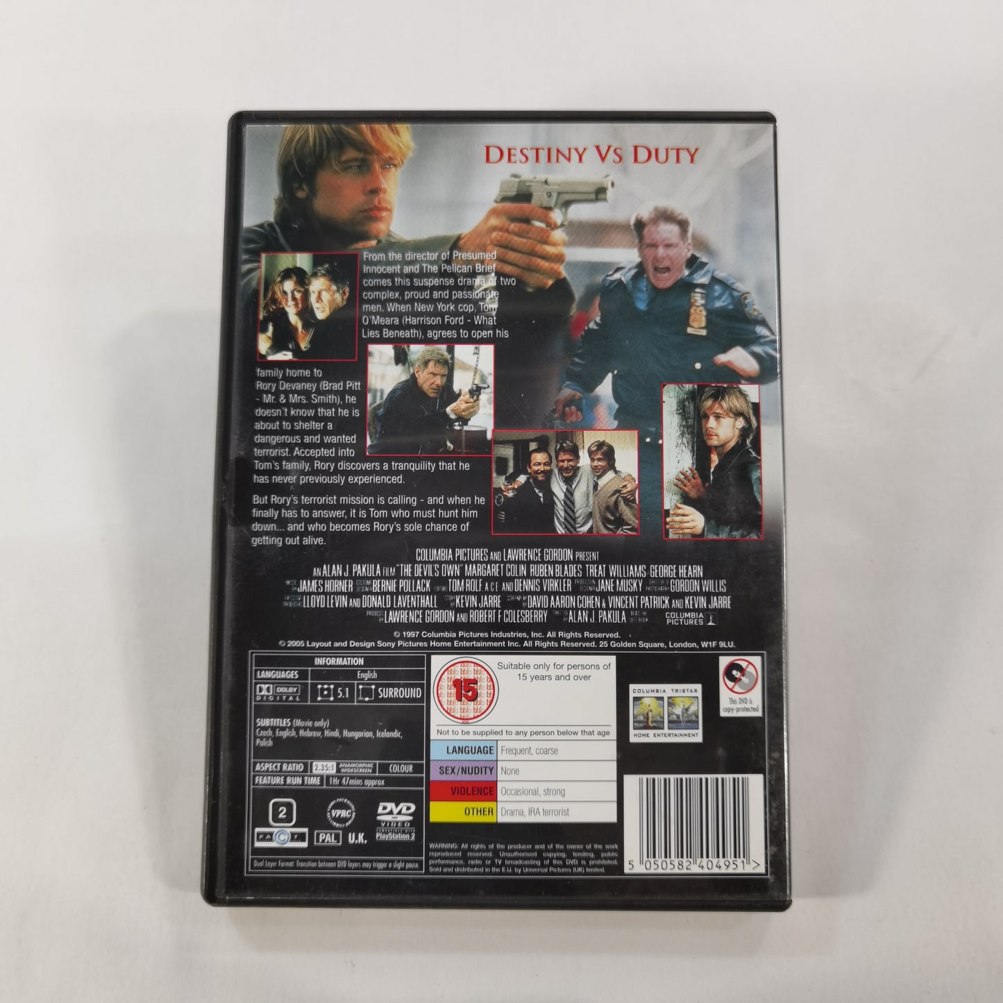 The Devil's Own (1997) - DVD UK 2005