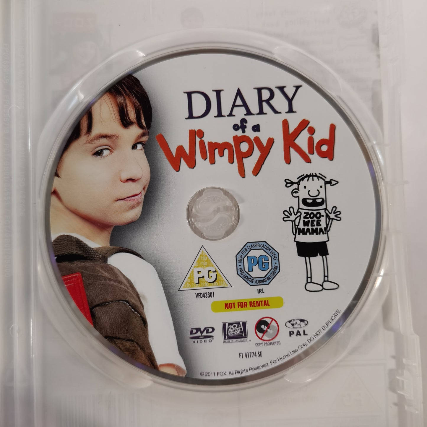 Diary of a Wimpy Kid (2010) - DVD UK 2012