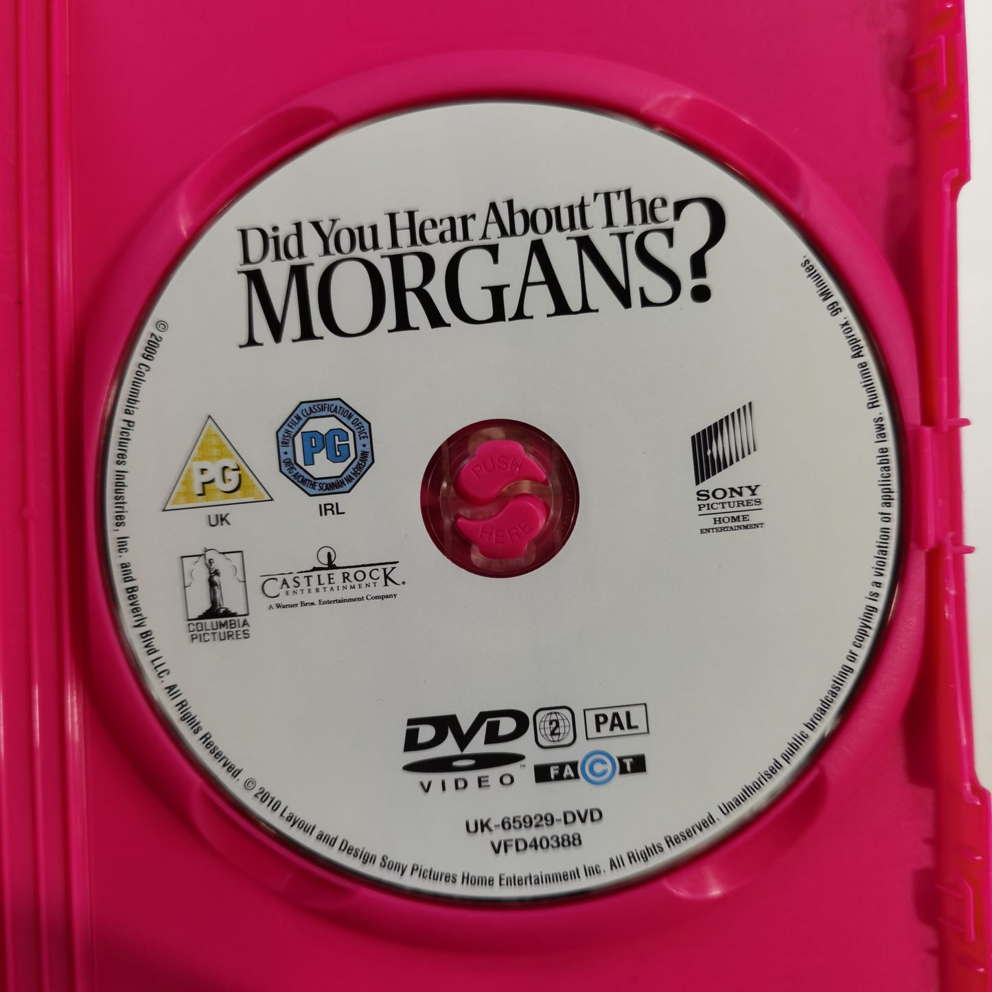 Did You Hear About the Morgans? (2009) - DVD UK 2010 RC RS
