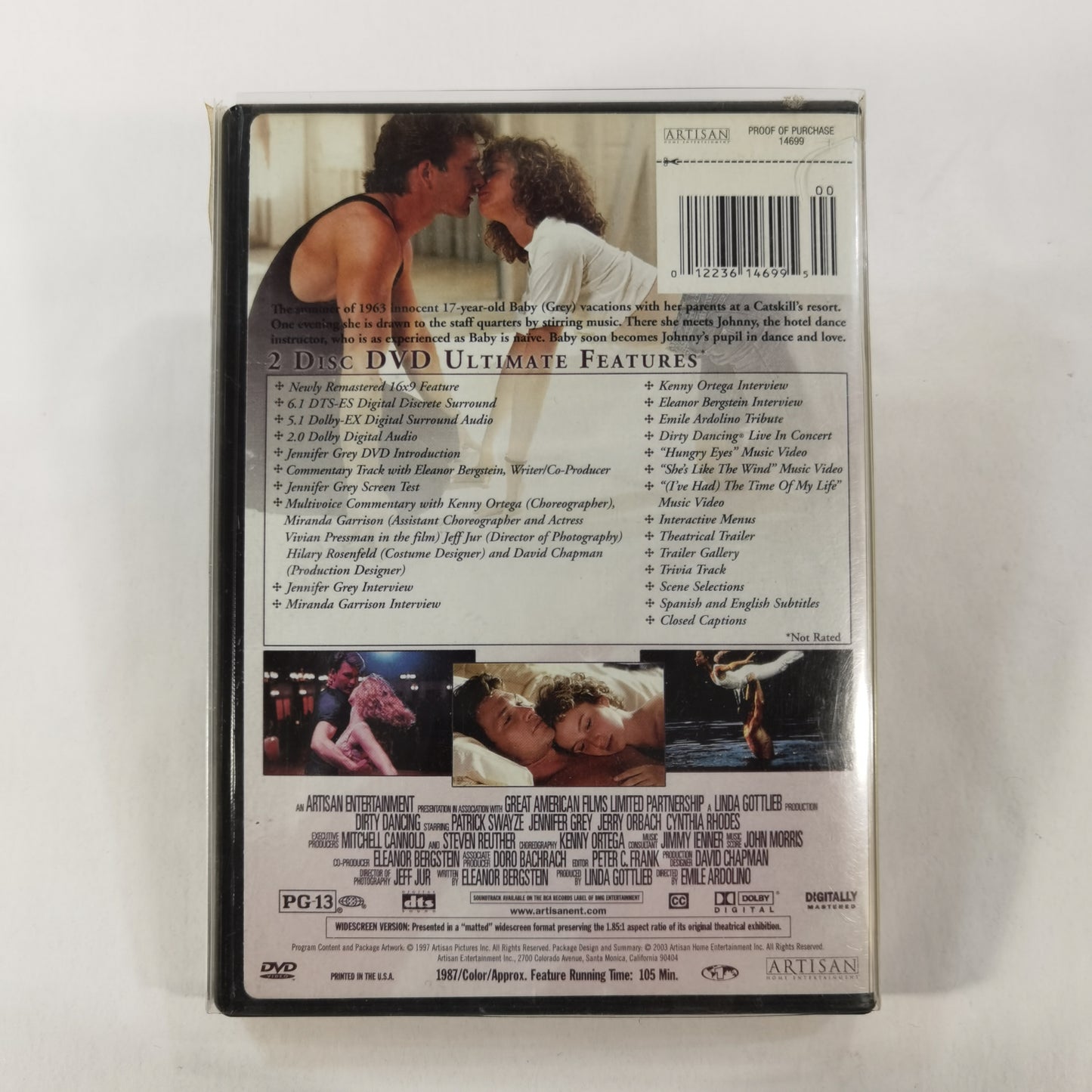Dirty Dancing (1987) - DVD US 2003 Ultimate Edition