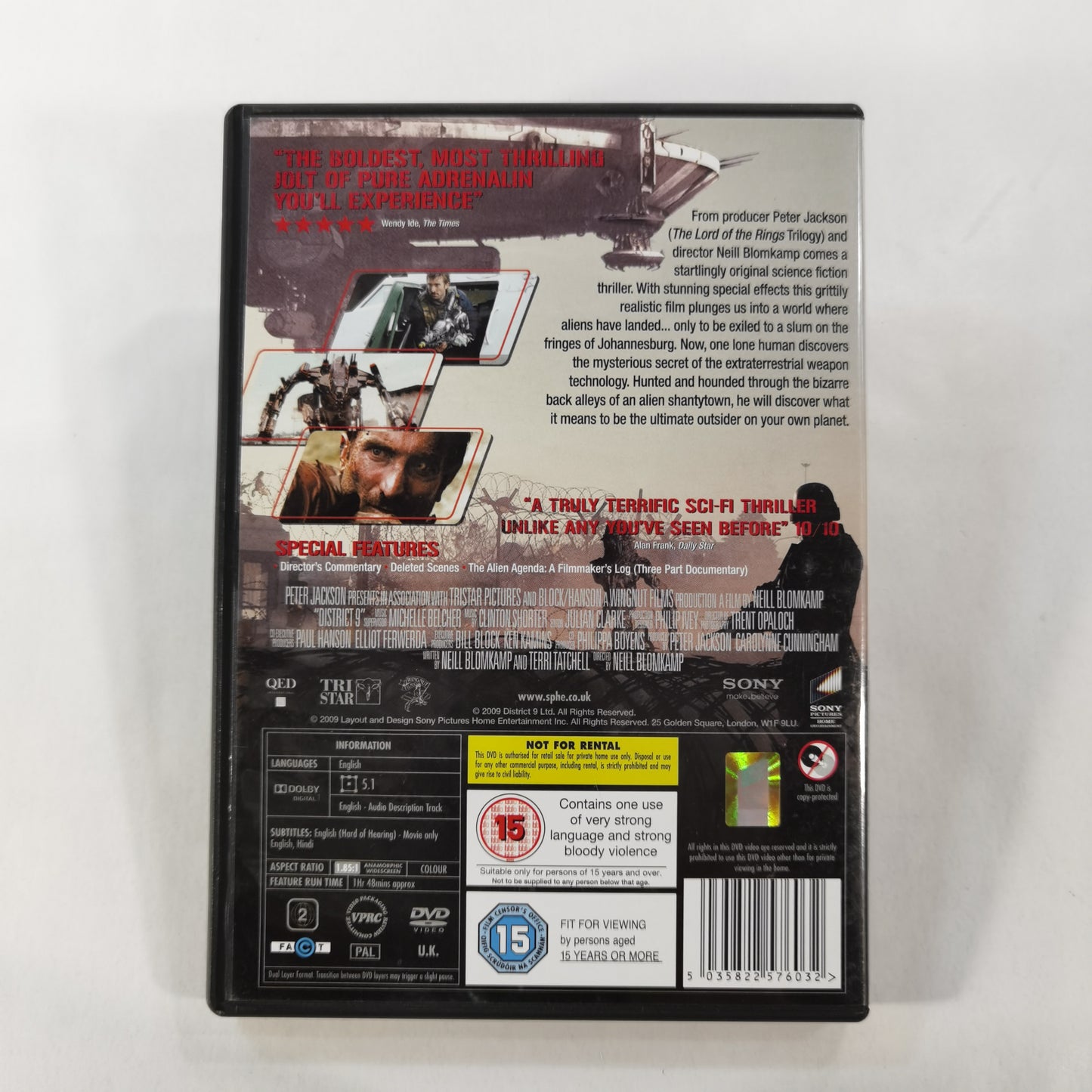 District 9 (2009) - DVD UK 2009