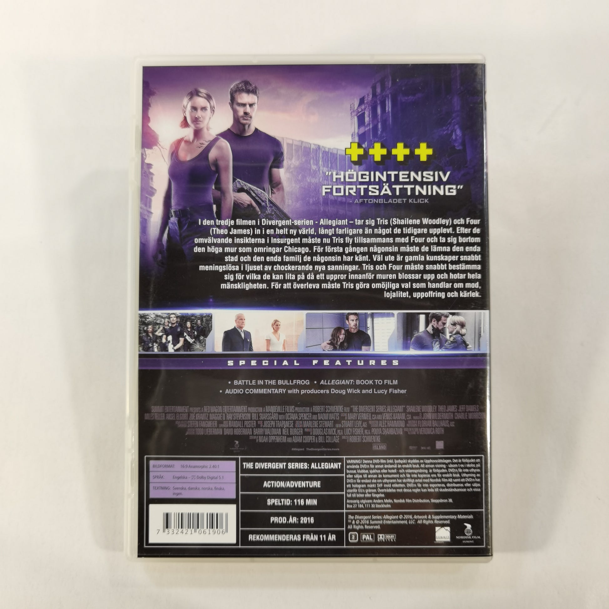 The Divergent Series Allegiant 2016 DVD SE KobaniStore