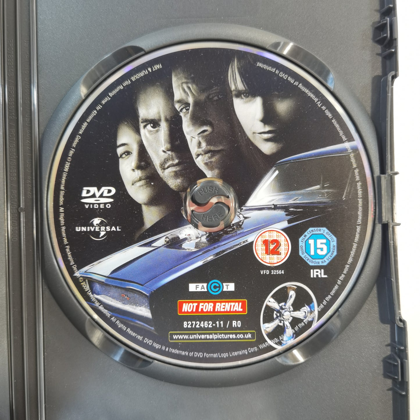 Fast & Furious (2009) - DVD UK 2009