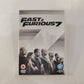 Fast & Furious 7 (2015) - DVD UK 2015